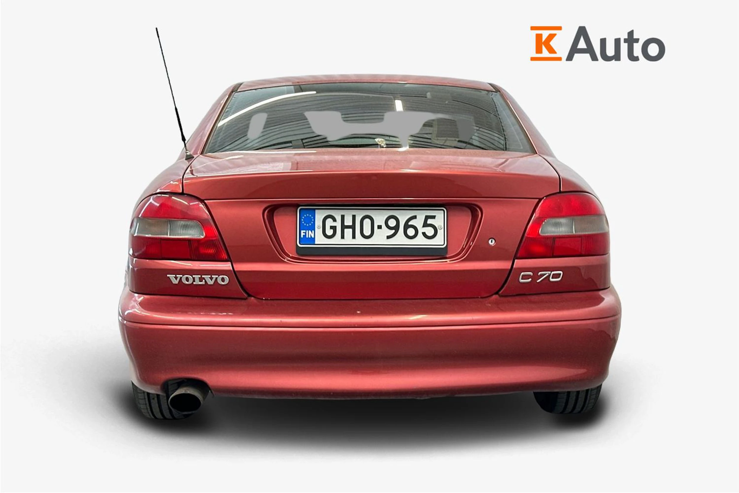 Punainen Volvo C70 1998 kuva 4.