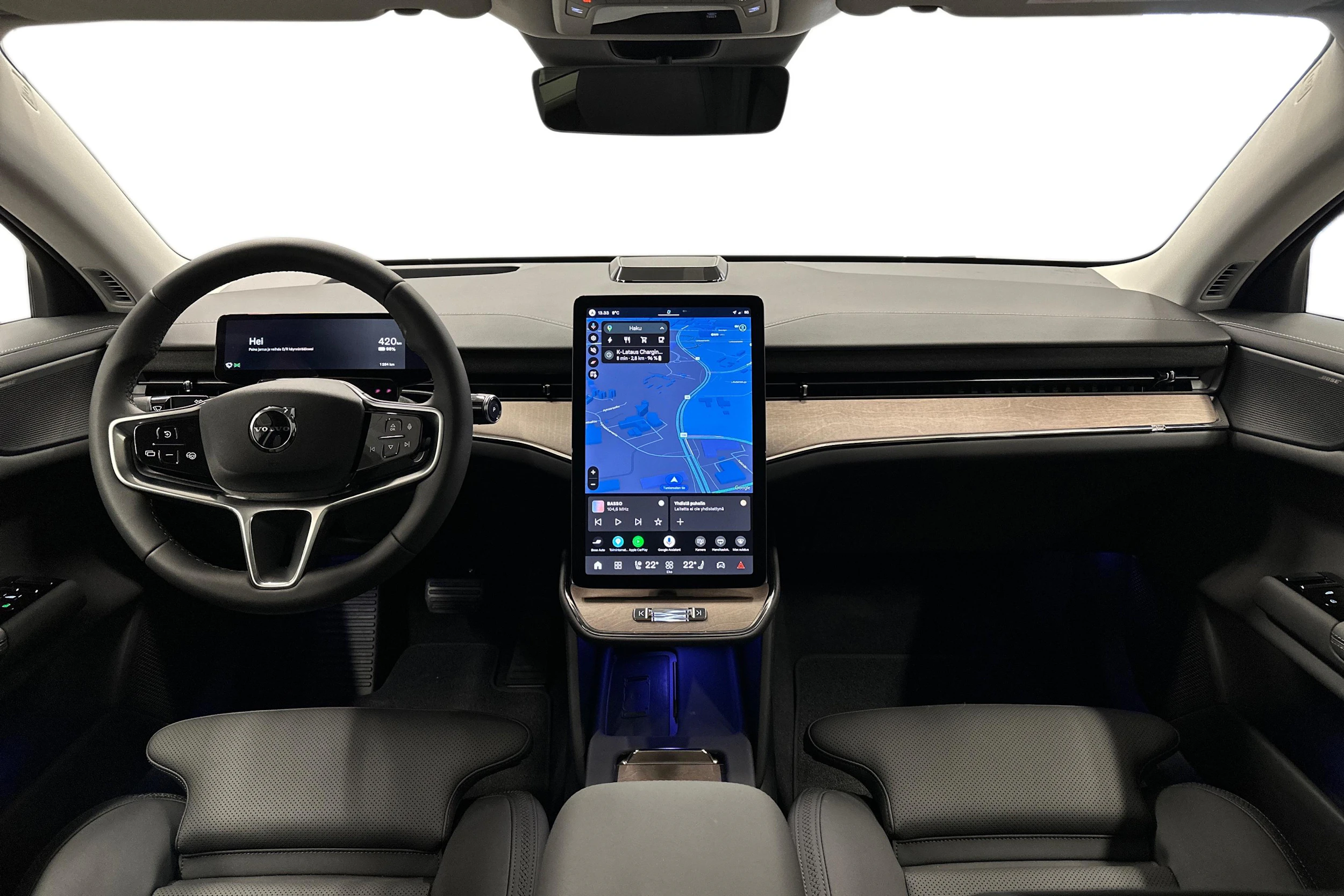 musta Volvo ES90 2026 kuva 7.