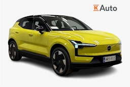 keltainen Volvo EX30 2024 kuva 1.