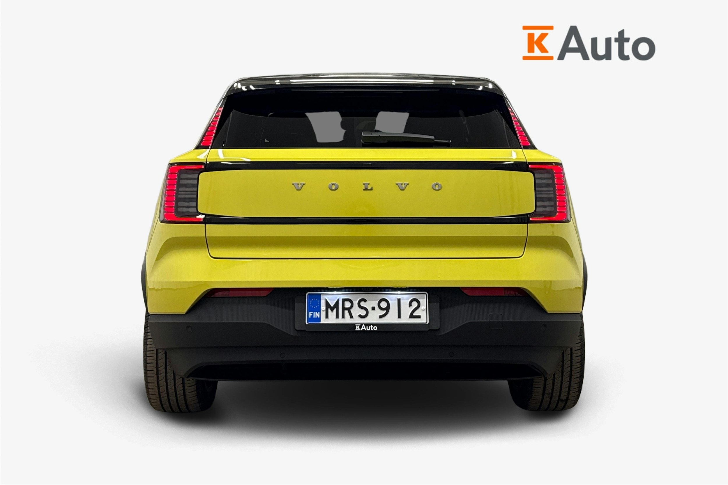 keltainen Volvo EX30 2024 kuva 3.
