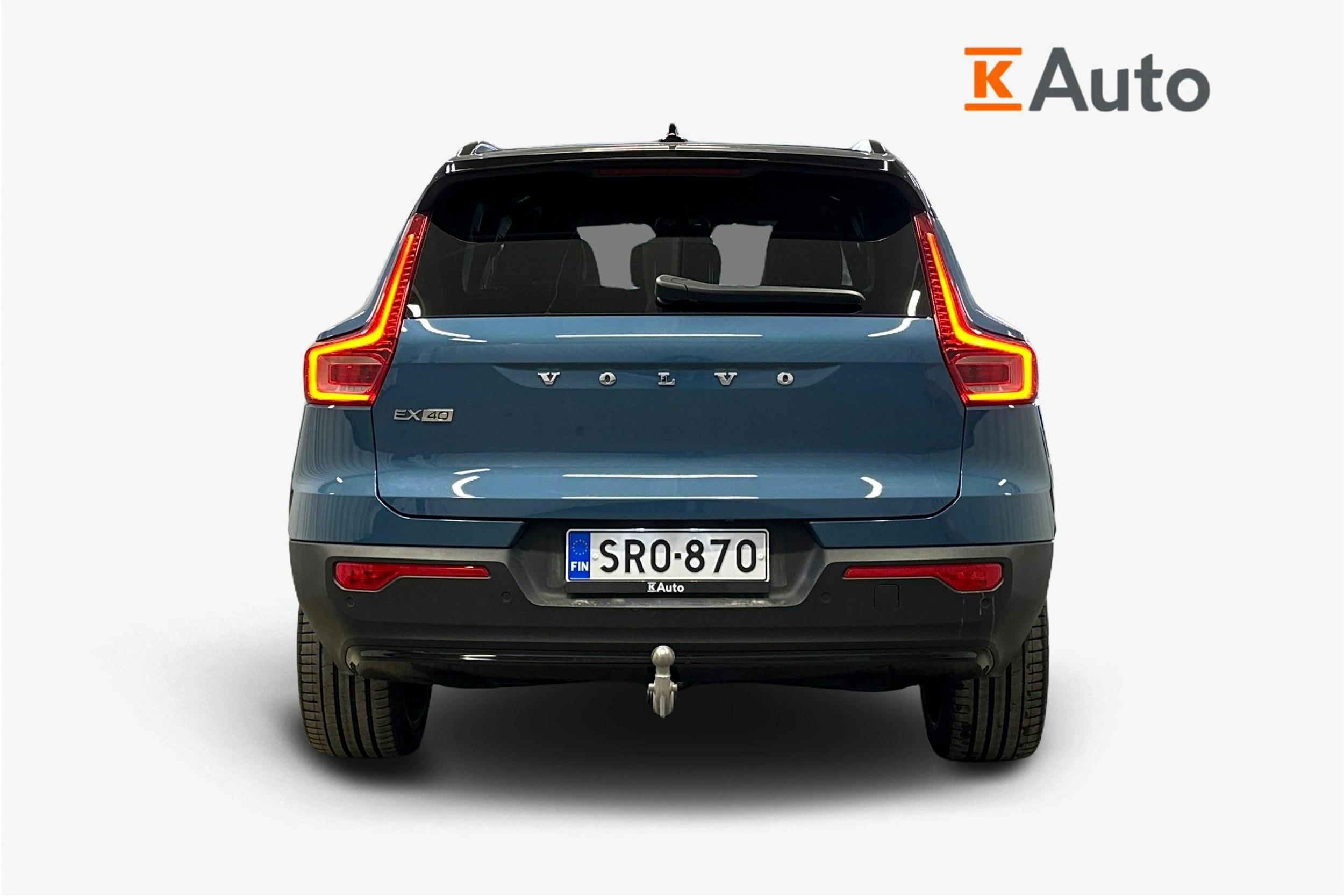 sininen Volvo EX40 2025 kuva 3.