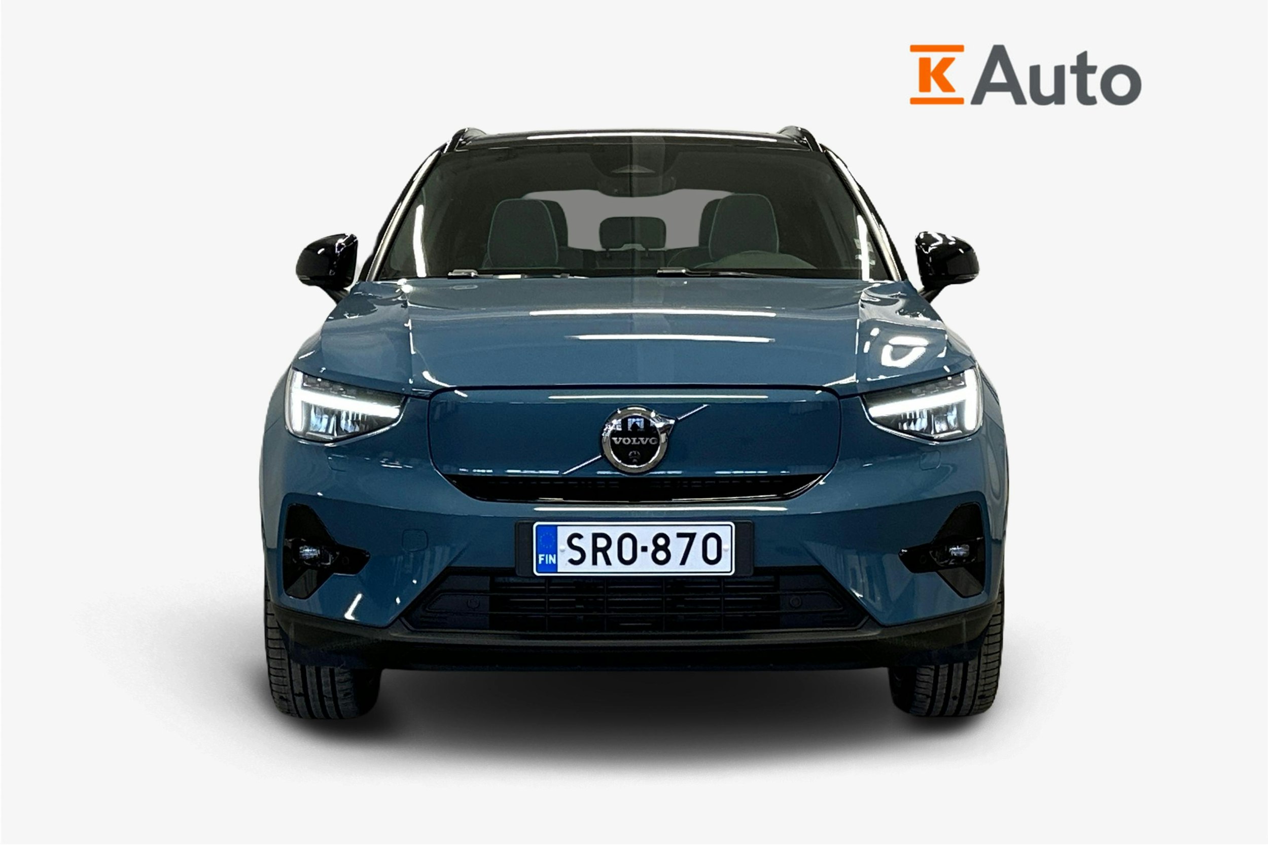 sininen Volvo EX40 2025 kuva 4.