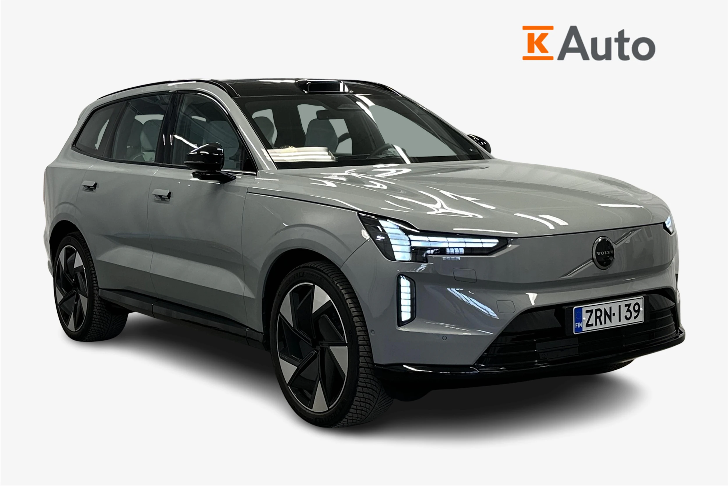 harmaa Volvo EX90 2025 kuva 1.