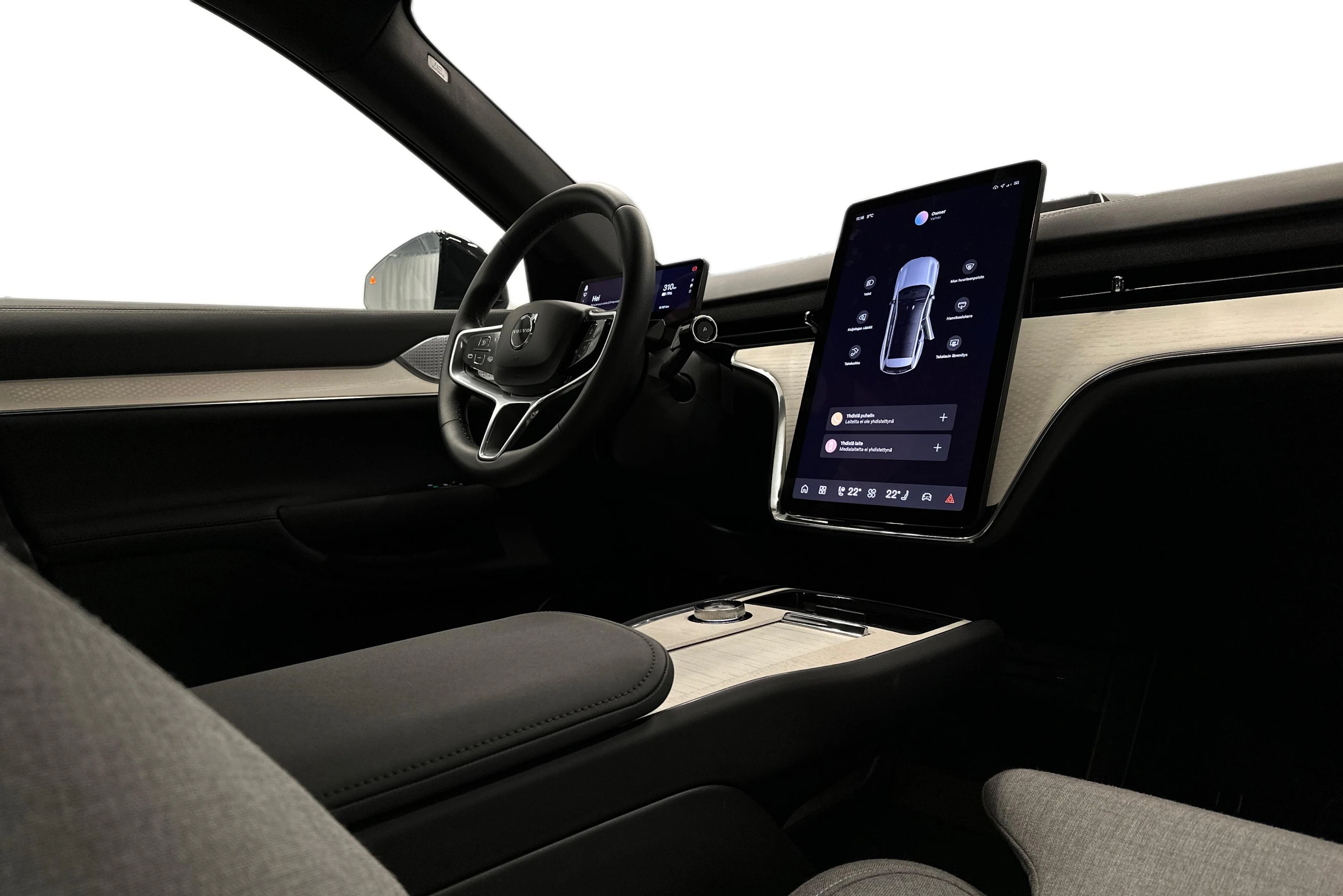 harmaa Volvo EX90 2025 kuva 9.