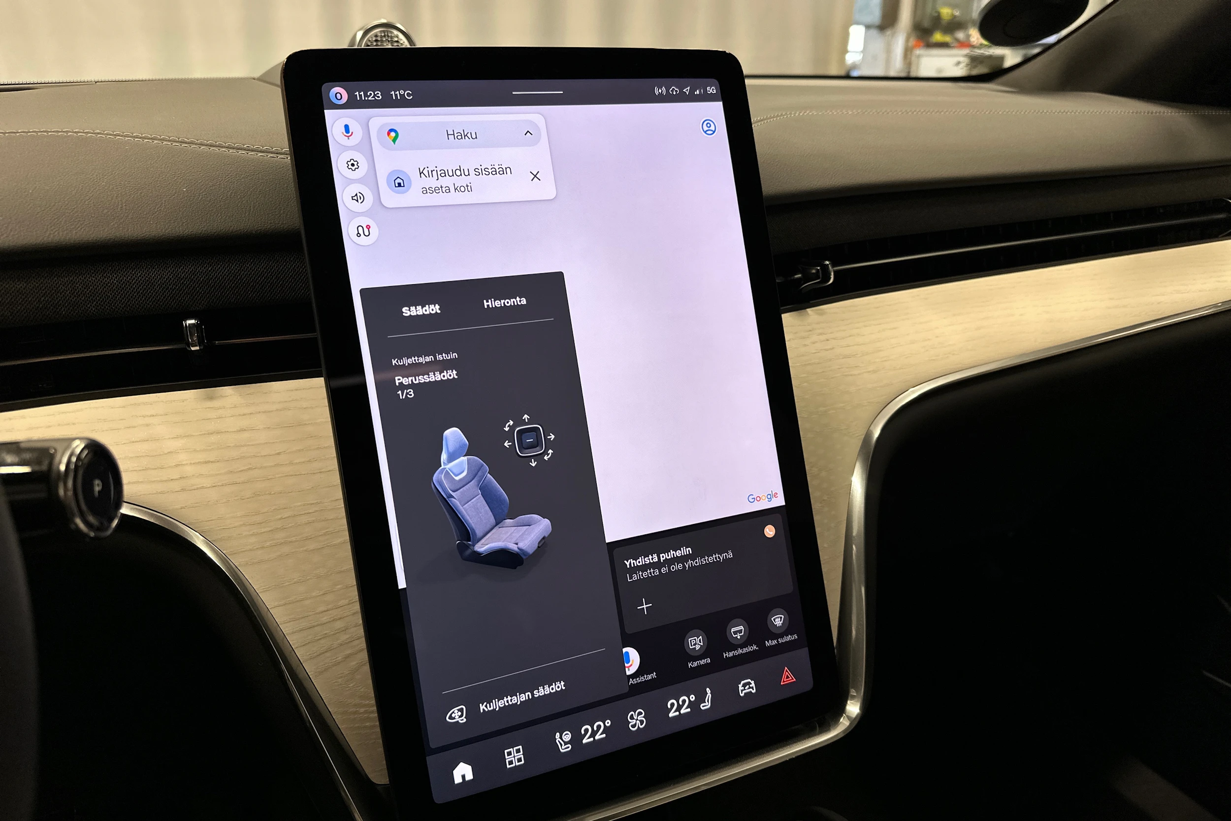 harmaa Volvo EX90 2025 kuva 24.