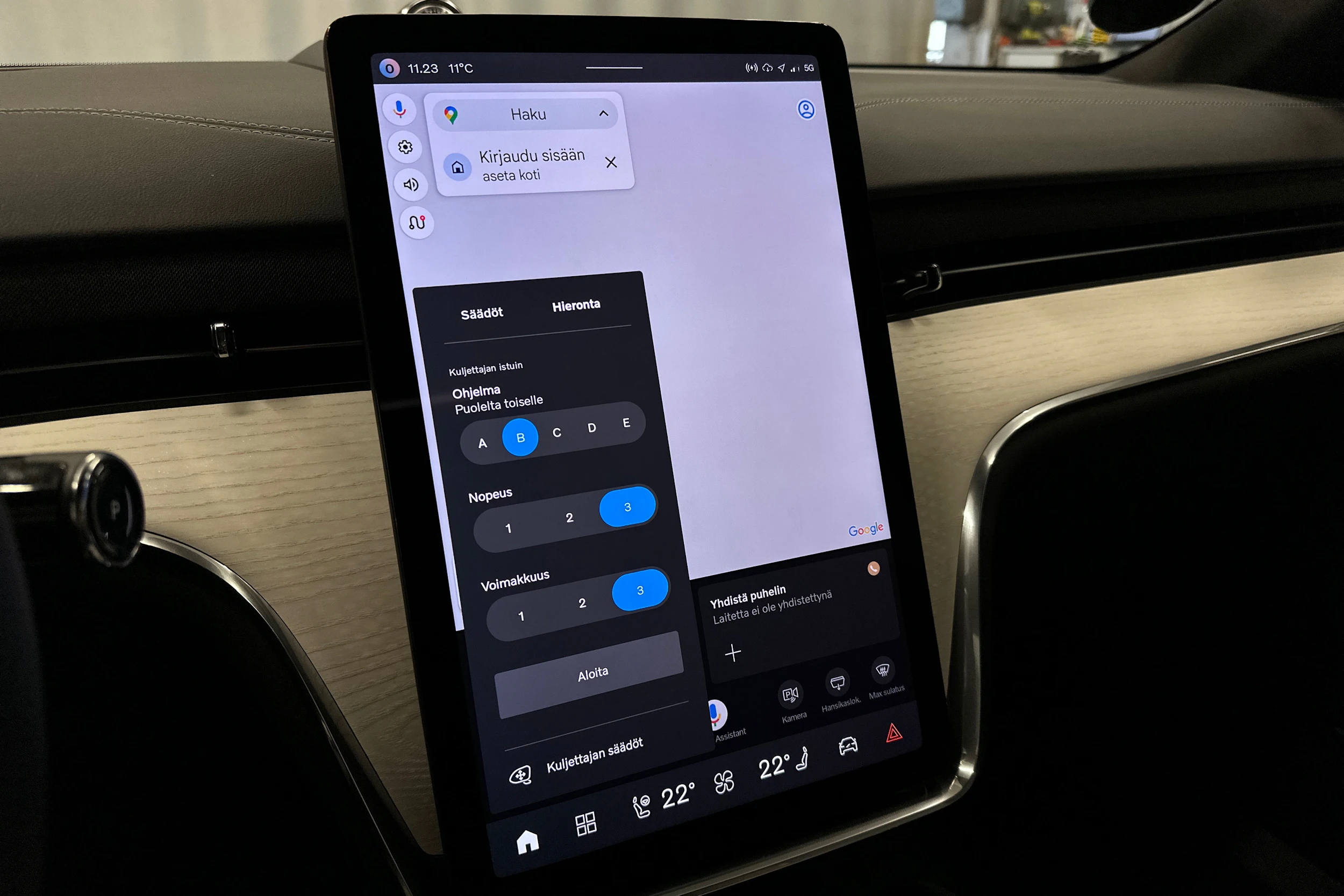 harmaa Volvo EX90 2025 kuva 25.