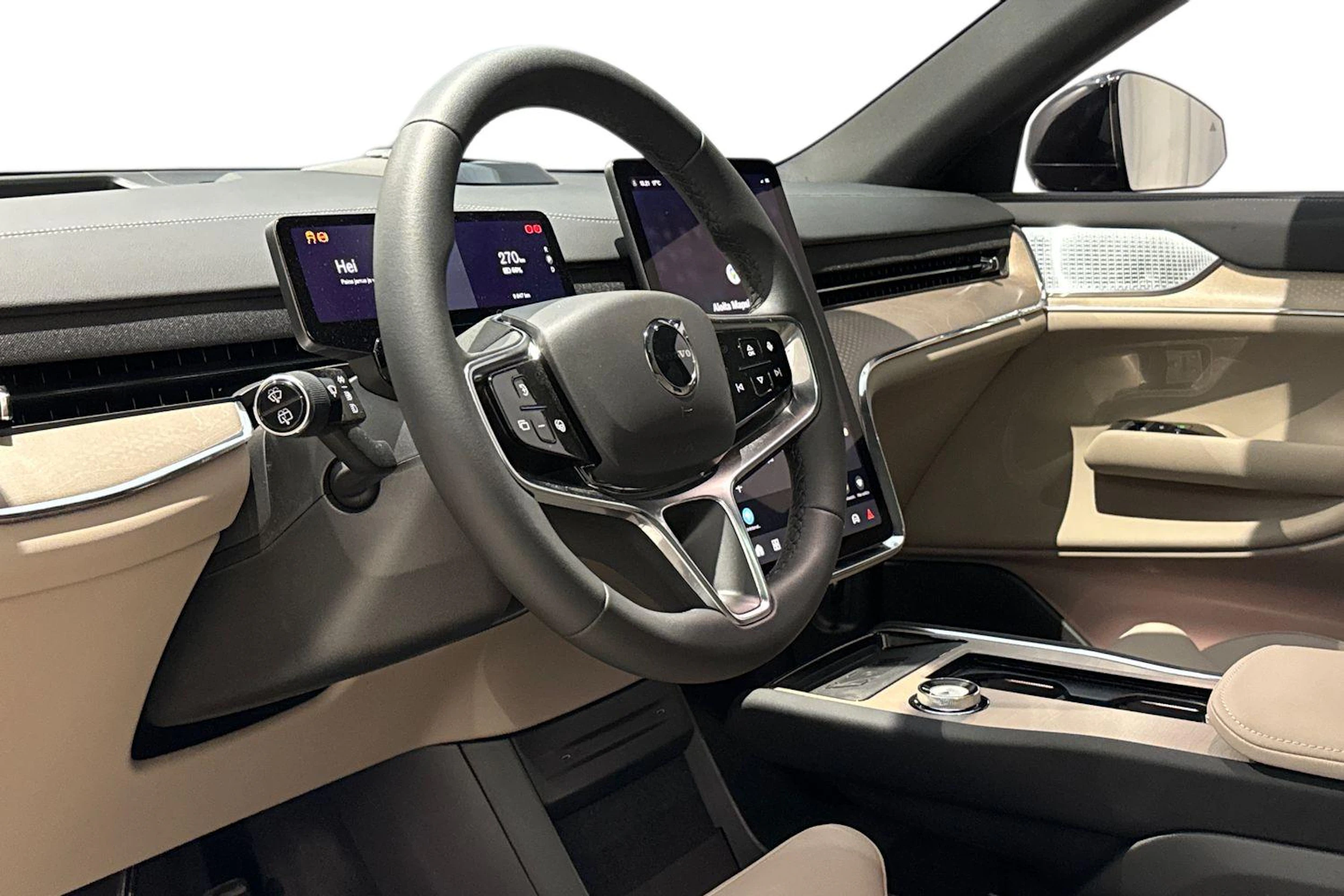 ruskea (beige) Volvo EX90 2026 kuva 8.