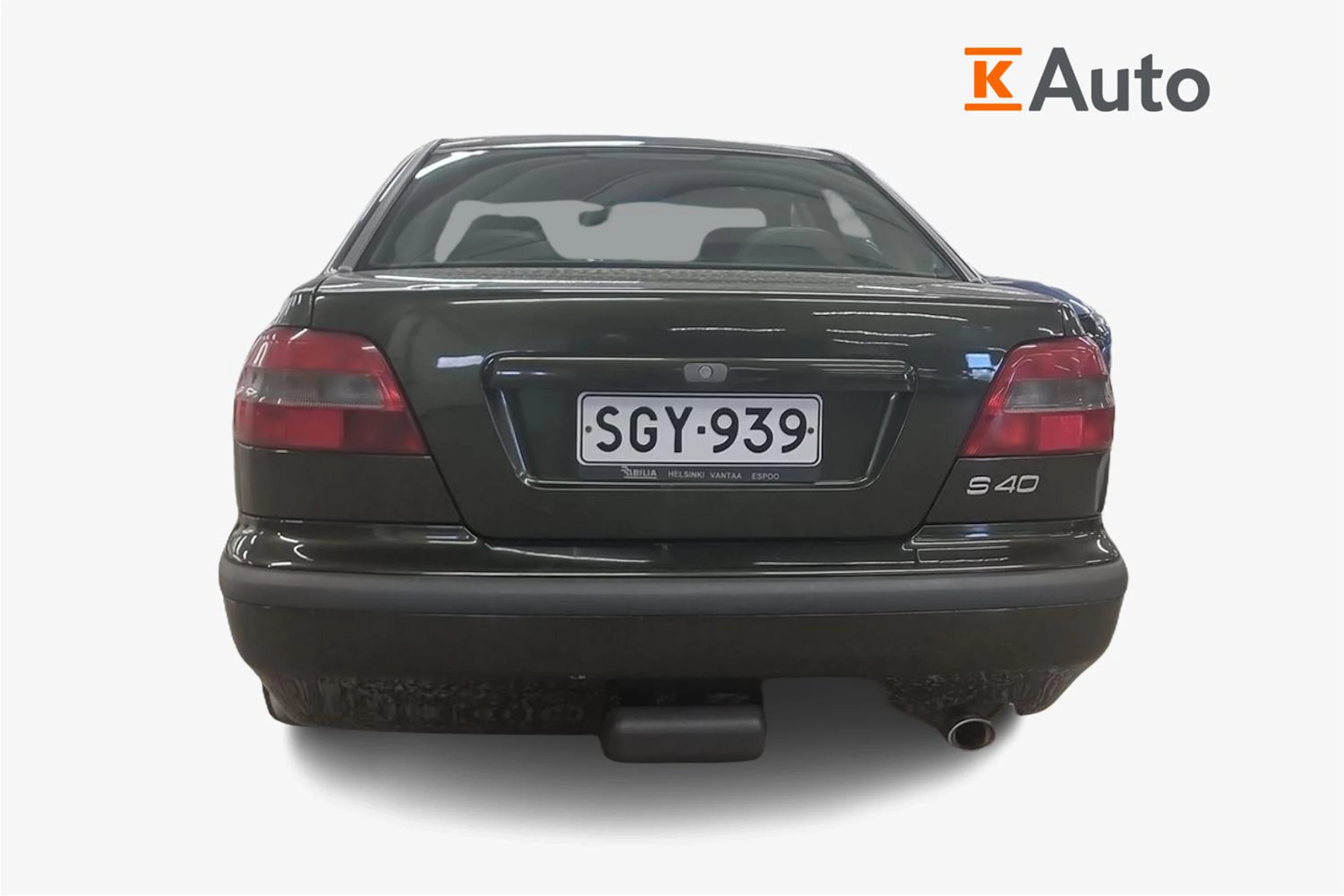 Vihreä Volvo S40 1997 kuva 3.