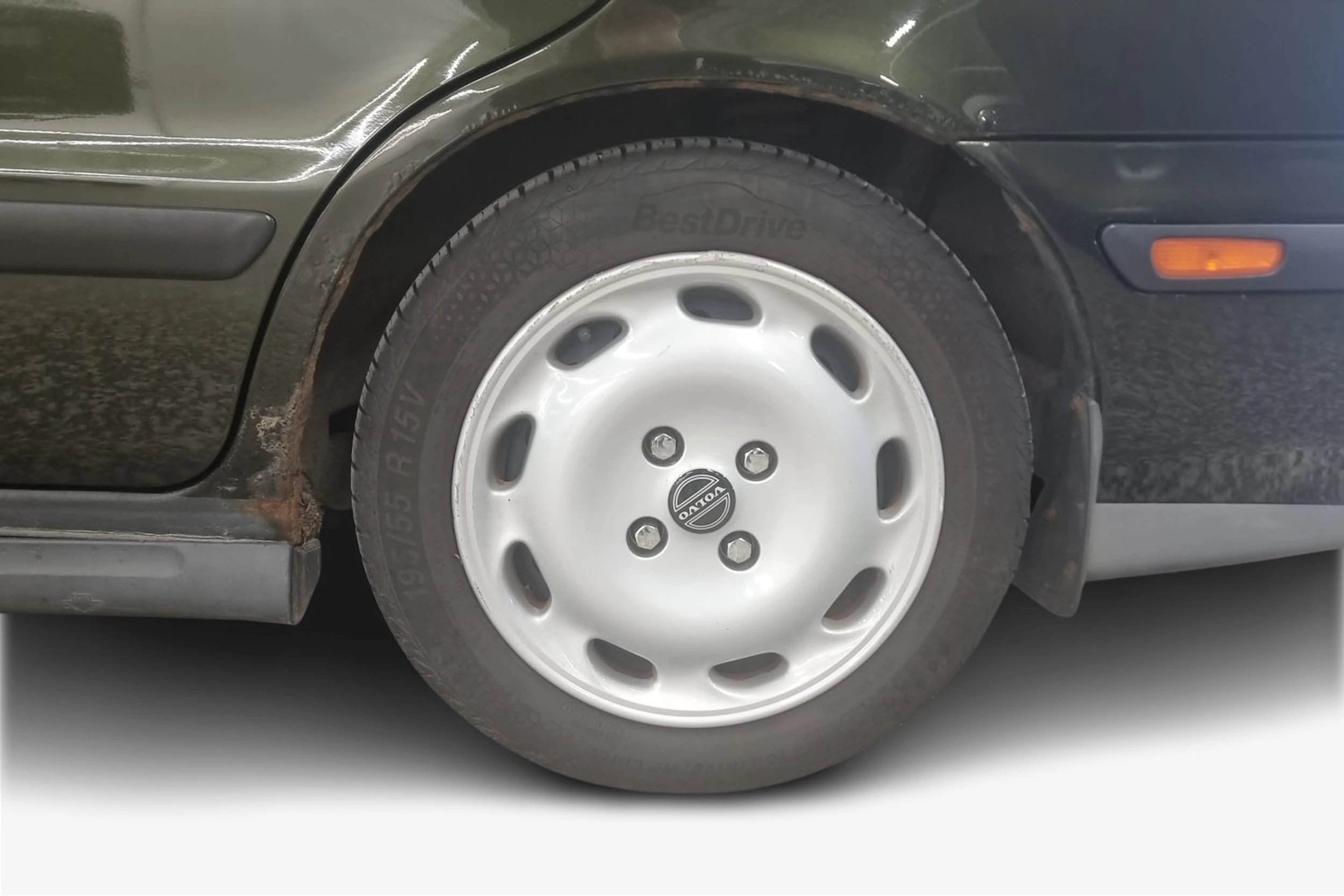 Vihreä Volvo S40 1997 kuva 9.