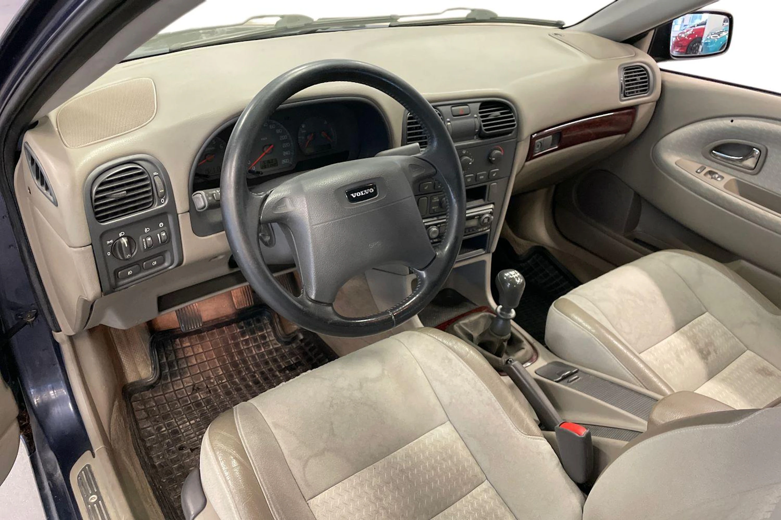 sininen Volvo S40 2001 kuva 6.