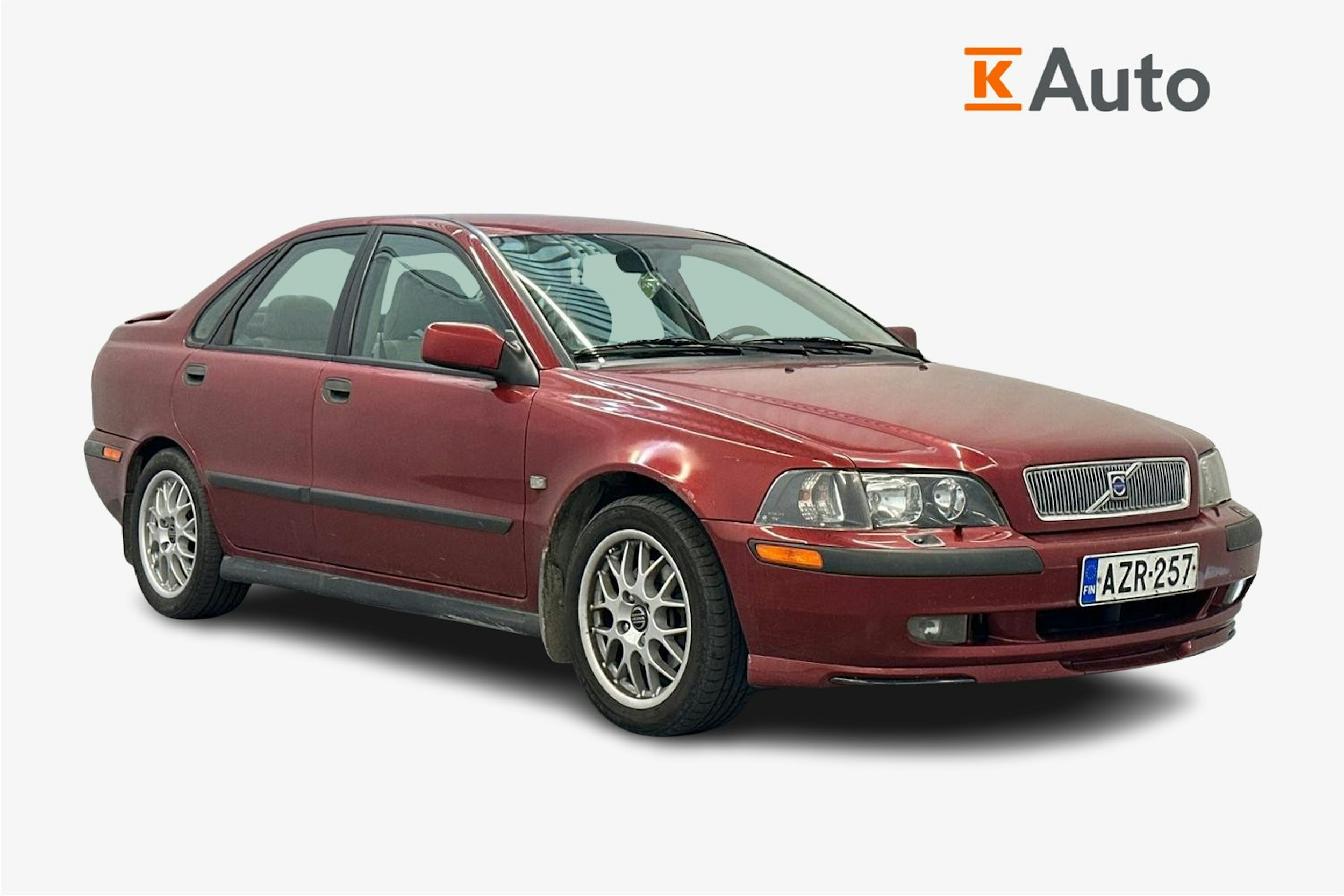 punainen Volvo S40 2002 kuva 1.