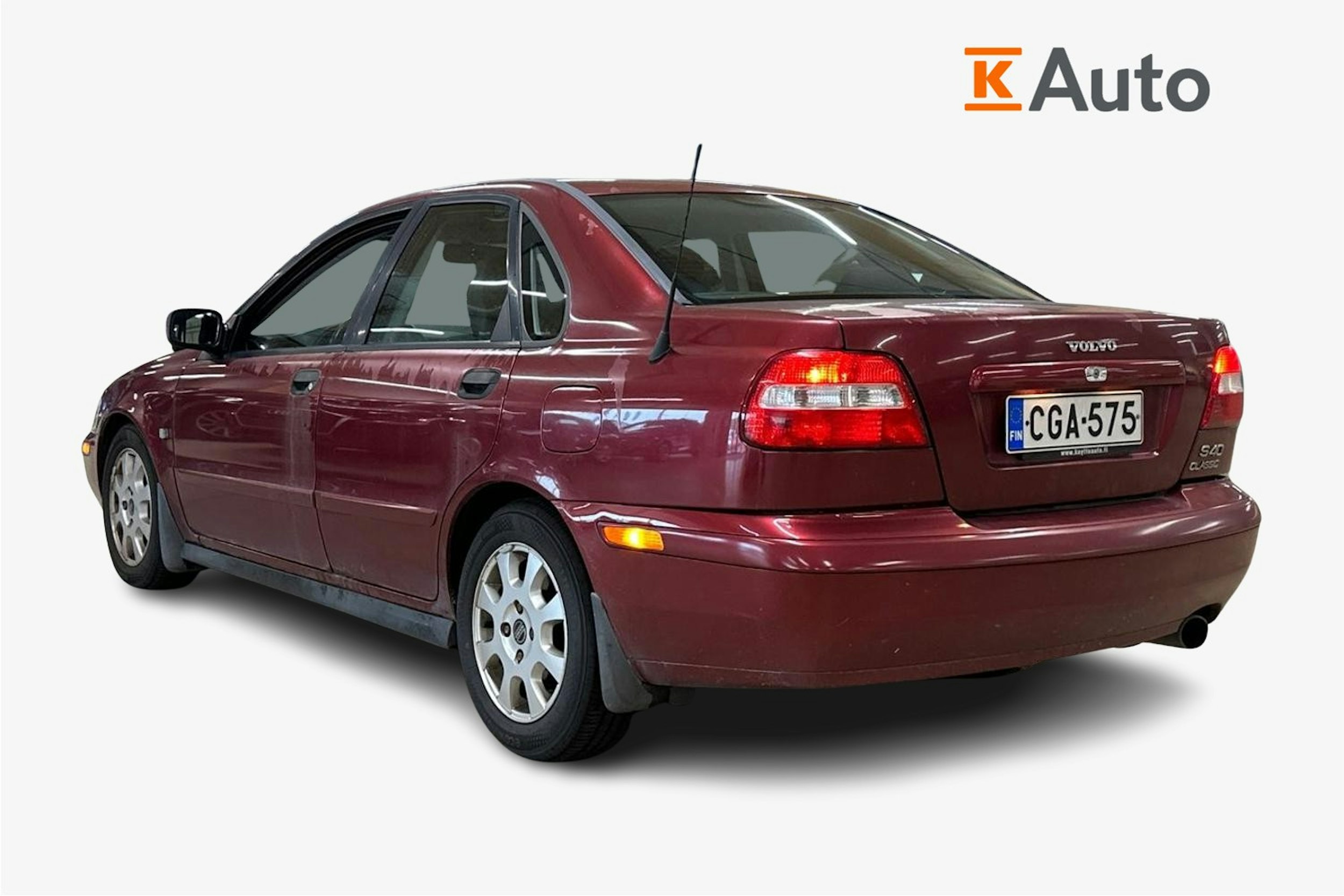 punainen Volvo S40 2003 kuva 2.