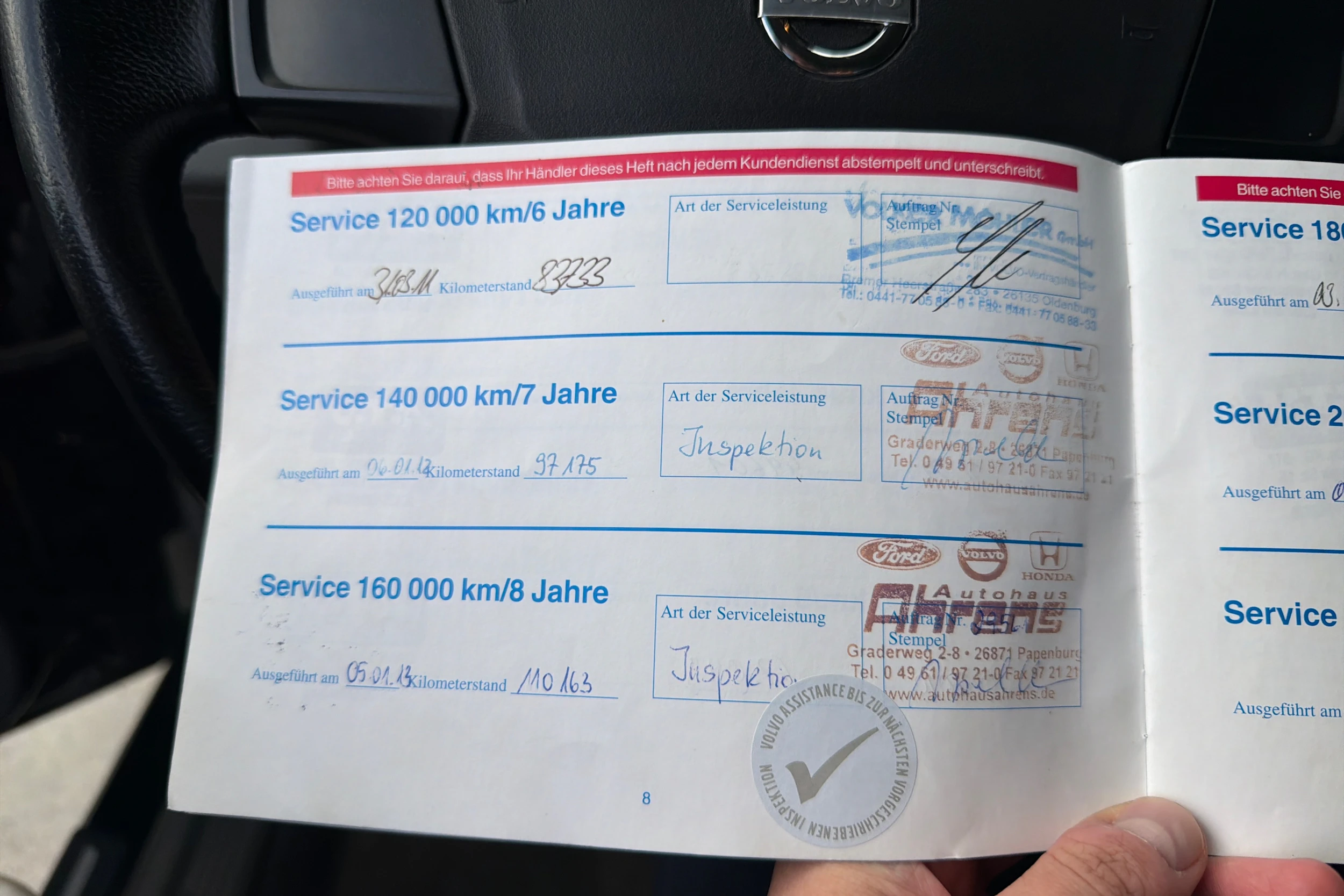 Musta Volvo S40 2005 kuva 18.