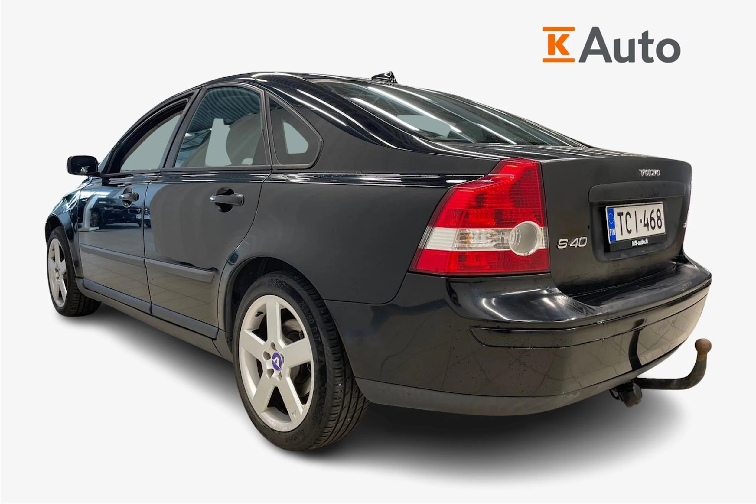 Musta Volvo S40 2005 kuva 2.