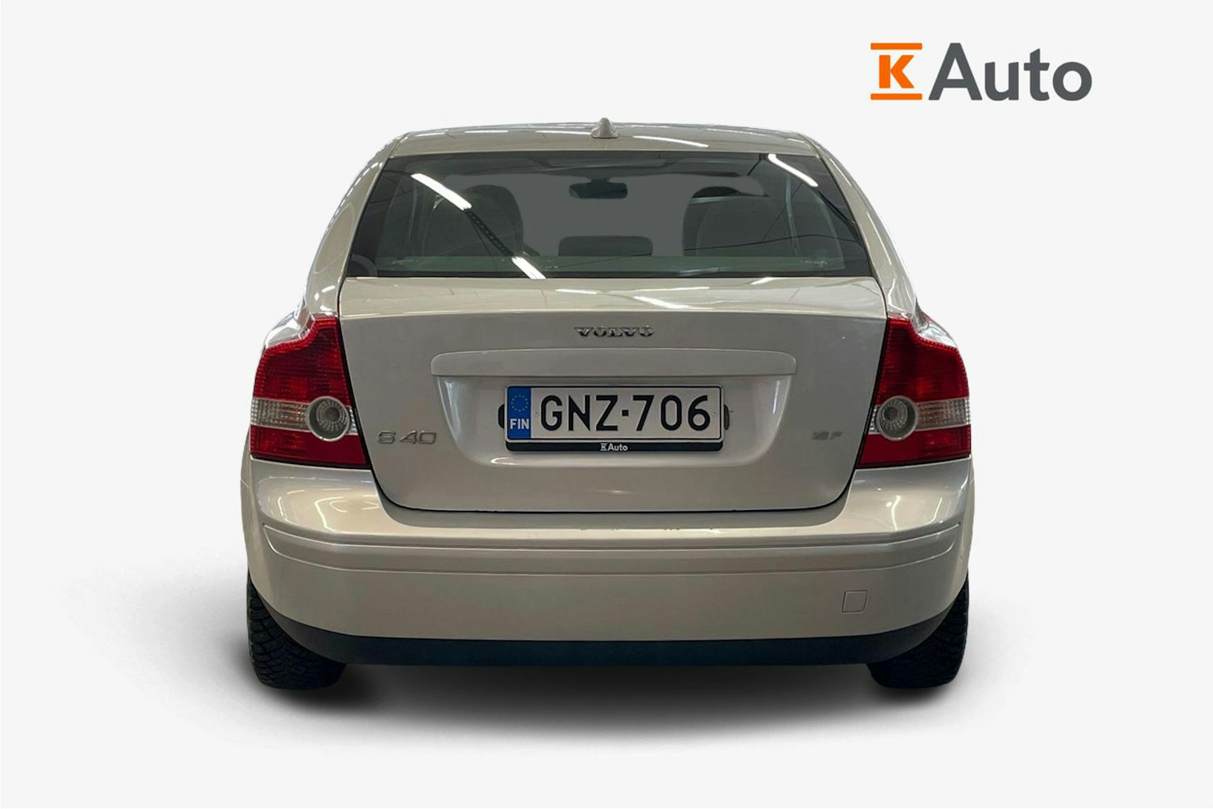 harmaa Volvo S40 2007 kuva 3.