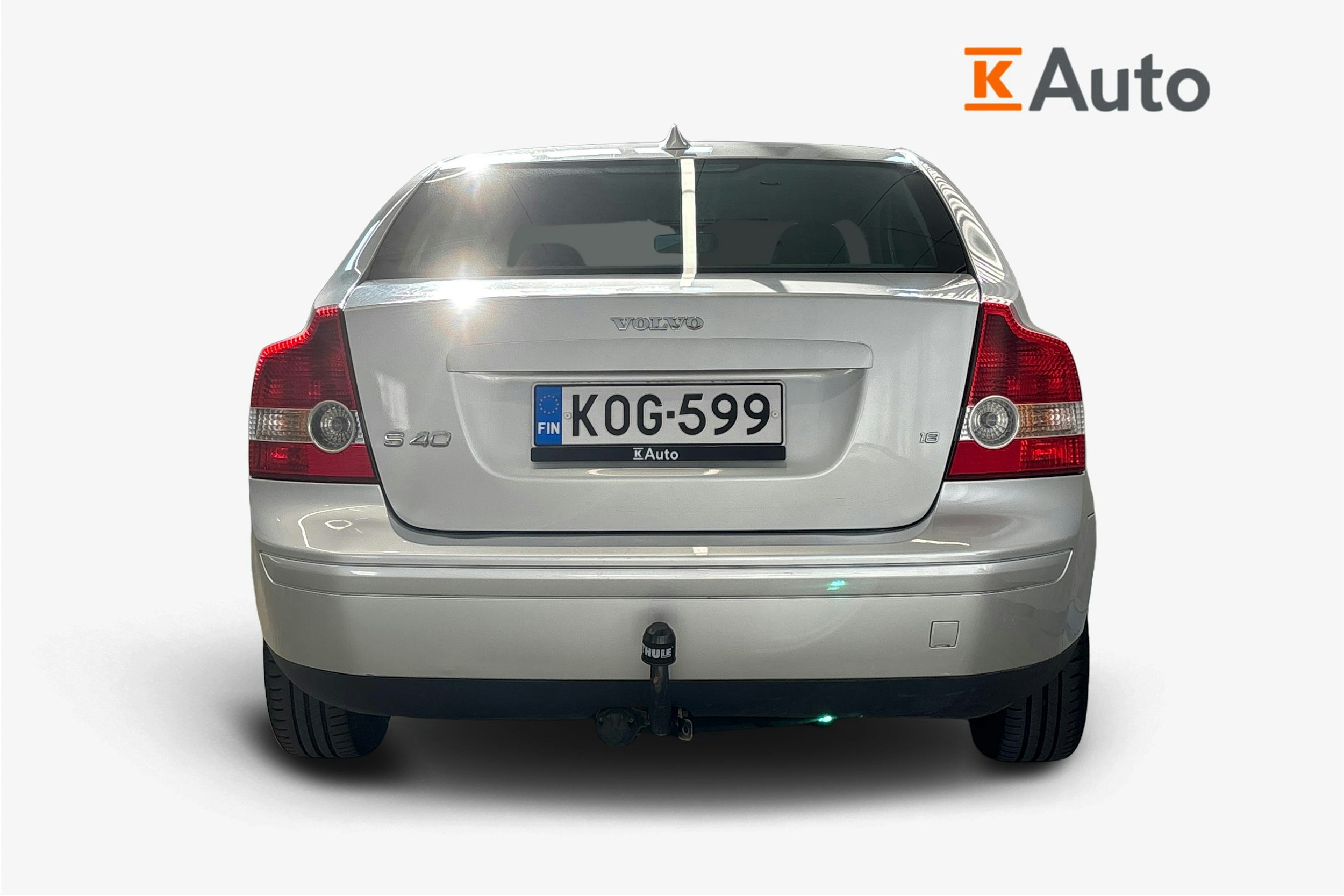 harmaa Volvo S40 2007 kuva 3.