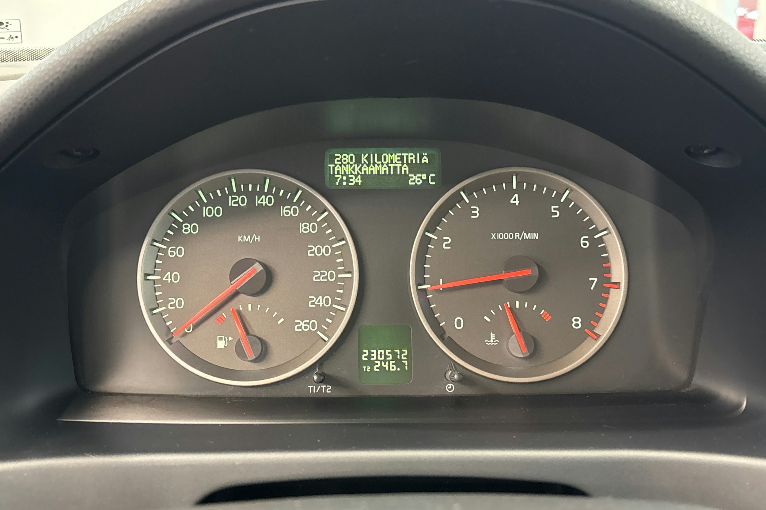 harmaa Volvo S40 2007 kuva 19.