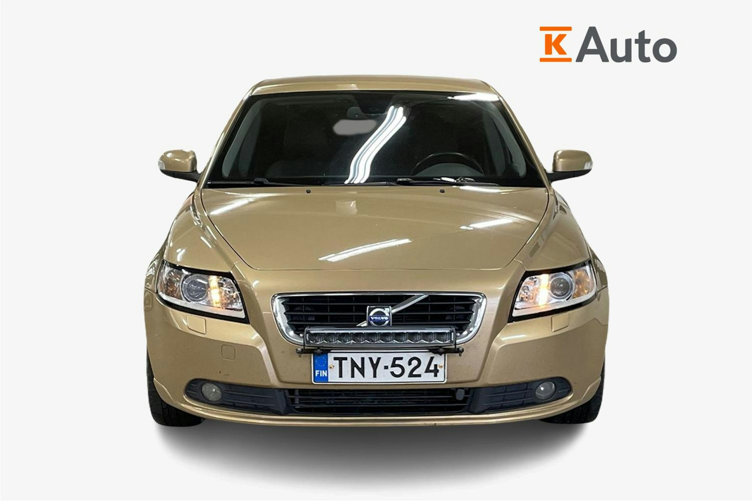 ruskea (beige) Volvo S40 2008 kuva 4.
