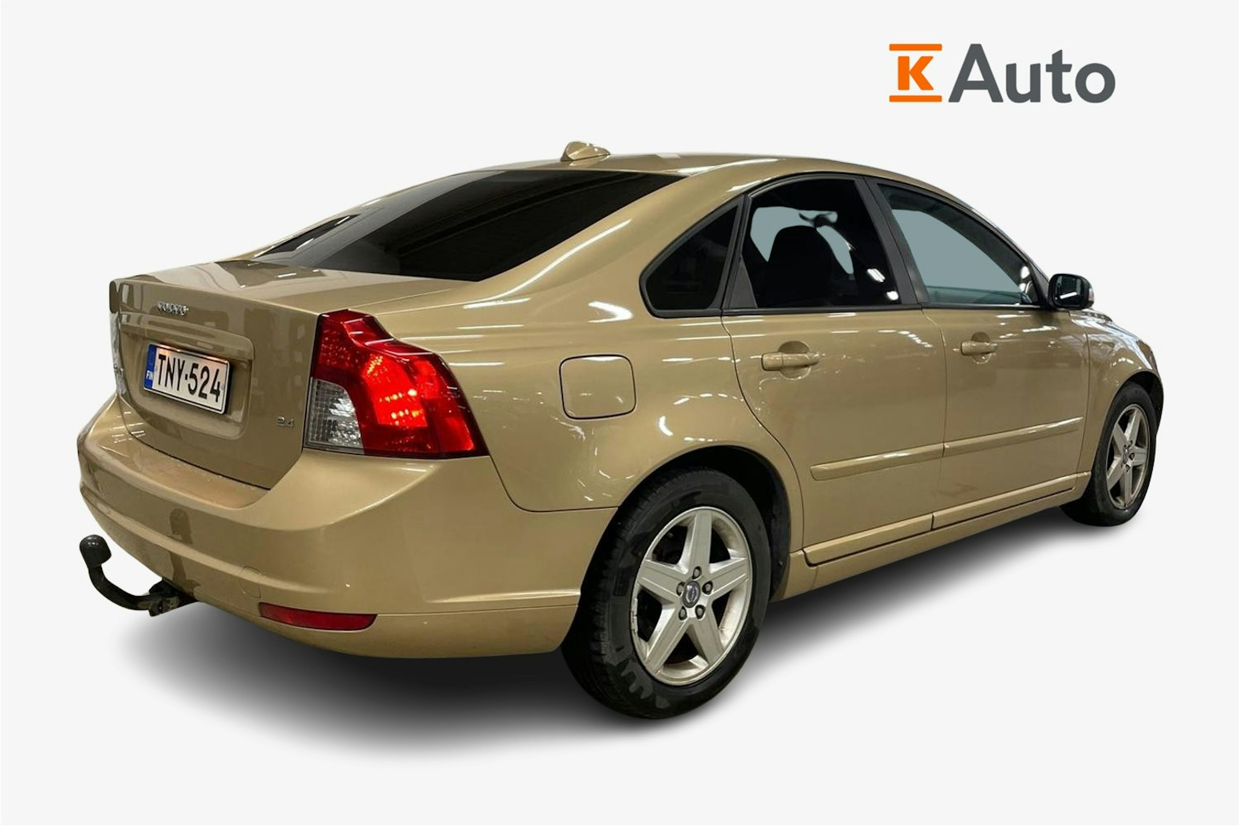 ruskea (beige) Volvo S40 2008 kuva 5.