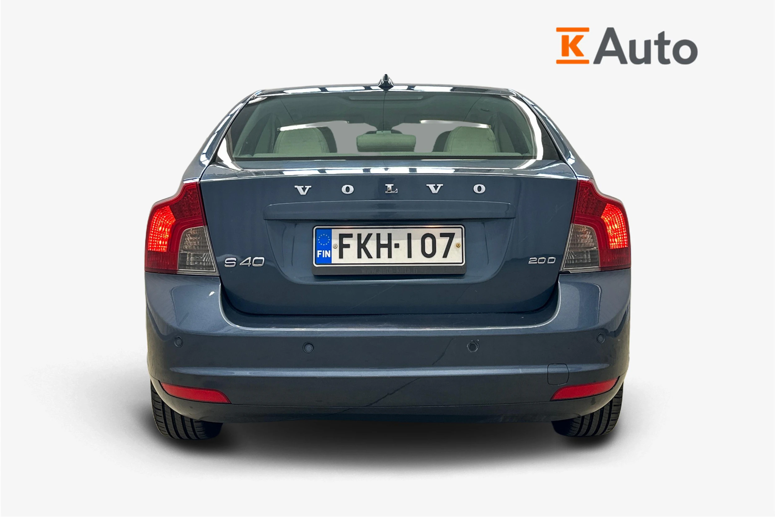 sininen Volvo S40 2008 kuva 3.