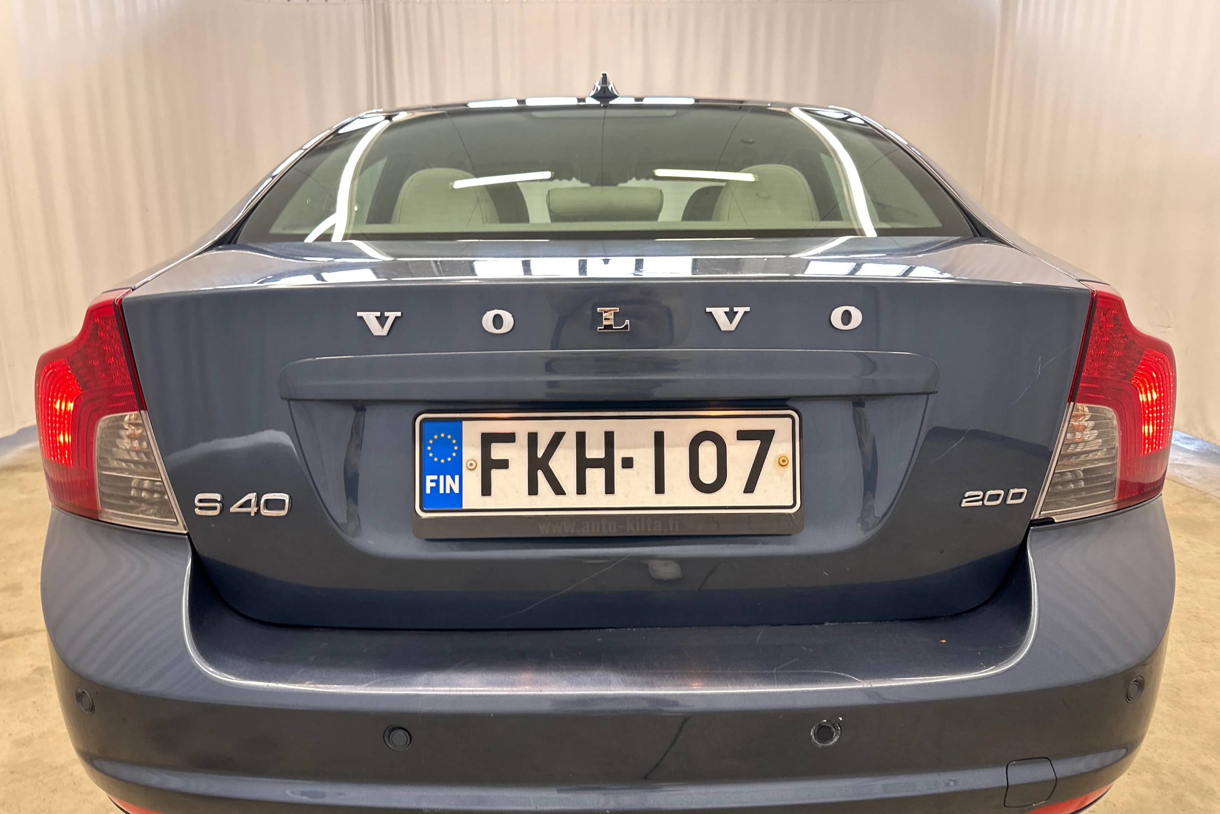 sininen Volvo S40 2008 kuva 25.