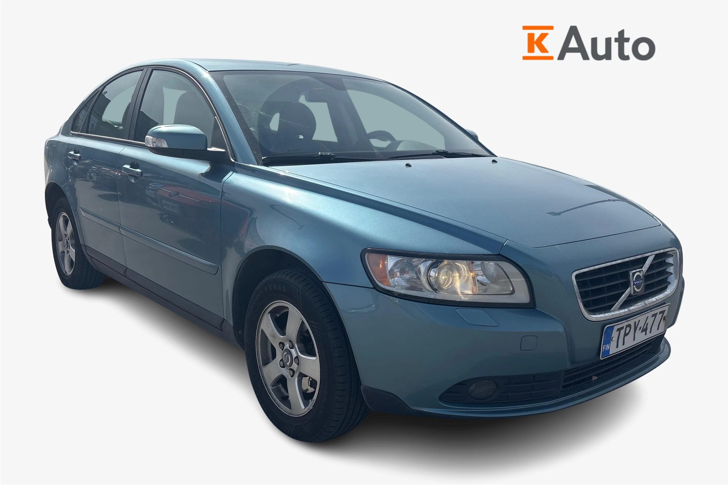turkoosi Volvo S40 2008 kuva 1.