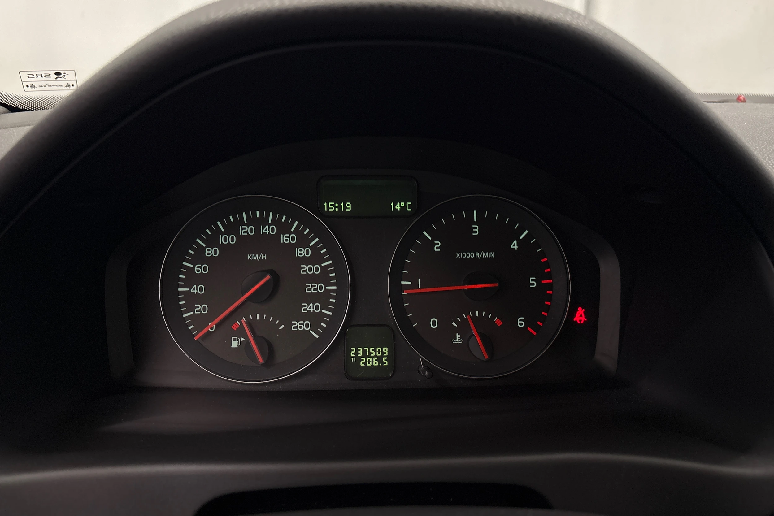harmaa Volvo S40 2011 kuva 18.