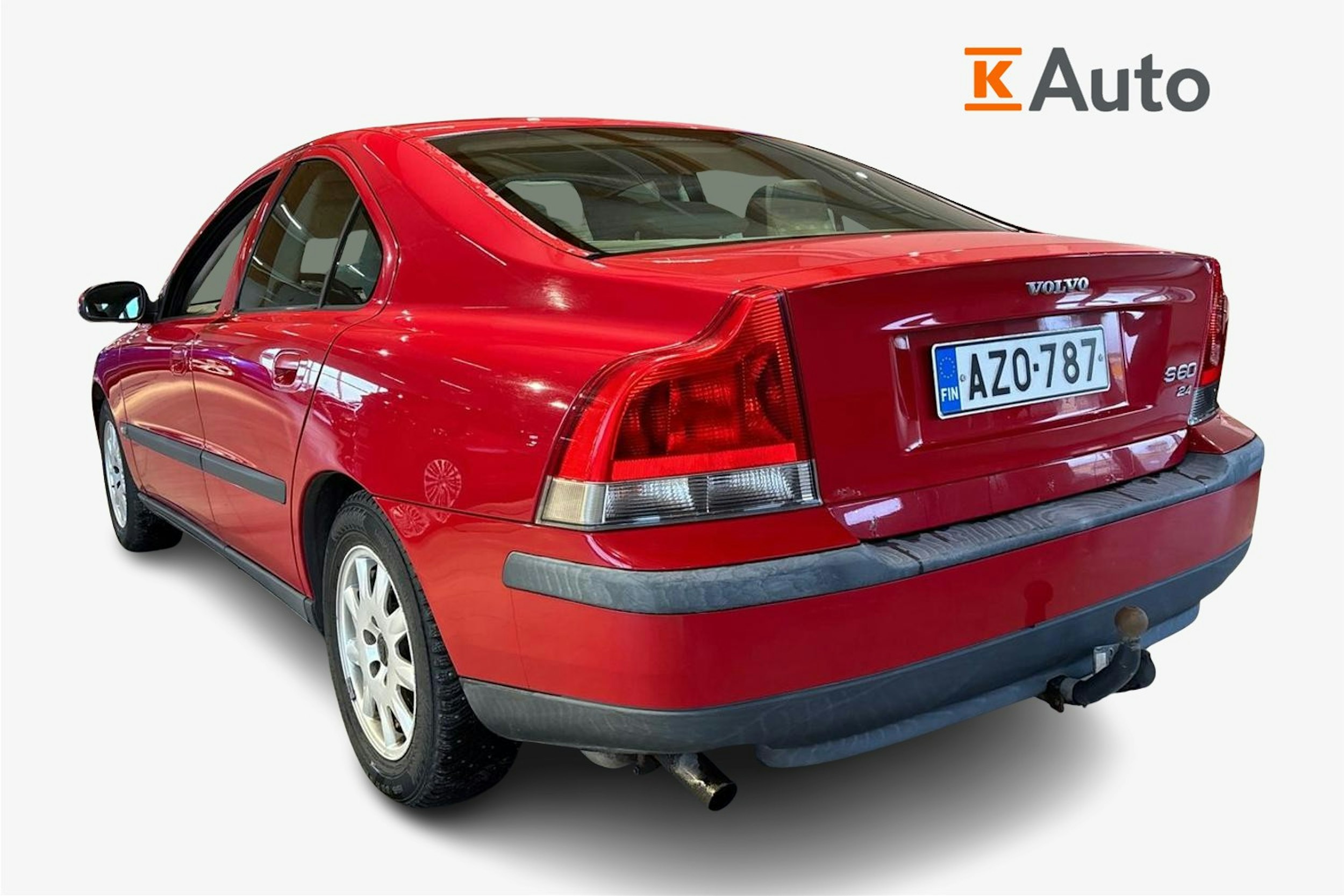 punainen Volvo S60 2002 kuva 2.