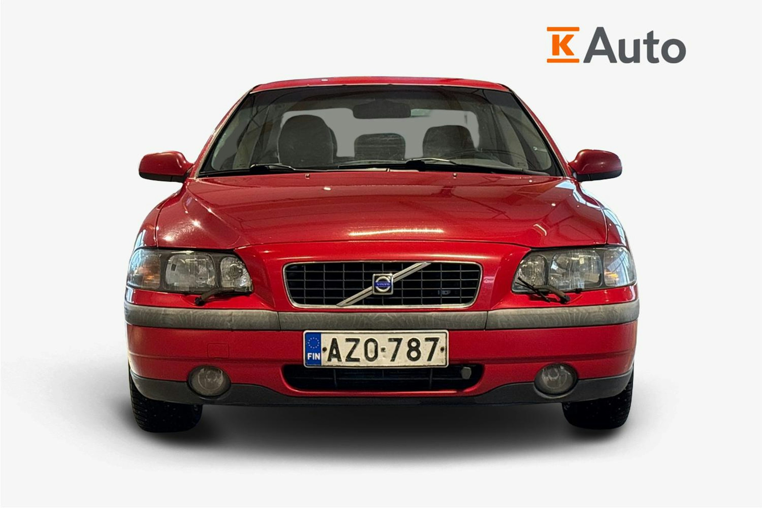 punainen Volvo S60 2002 kuva 4.