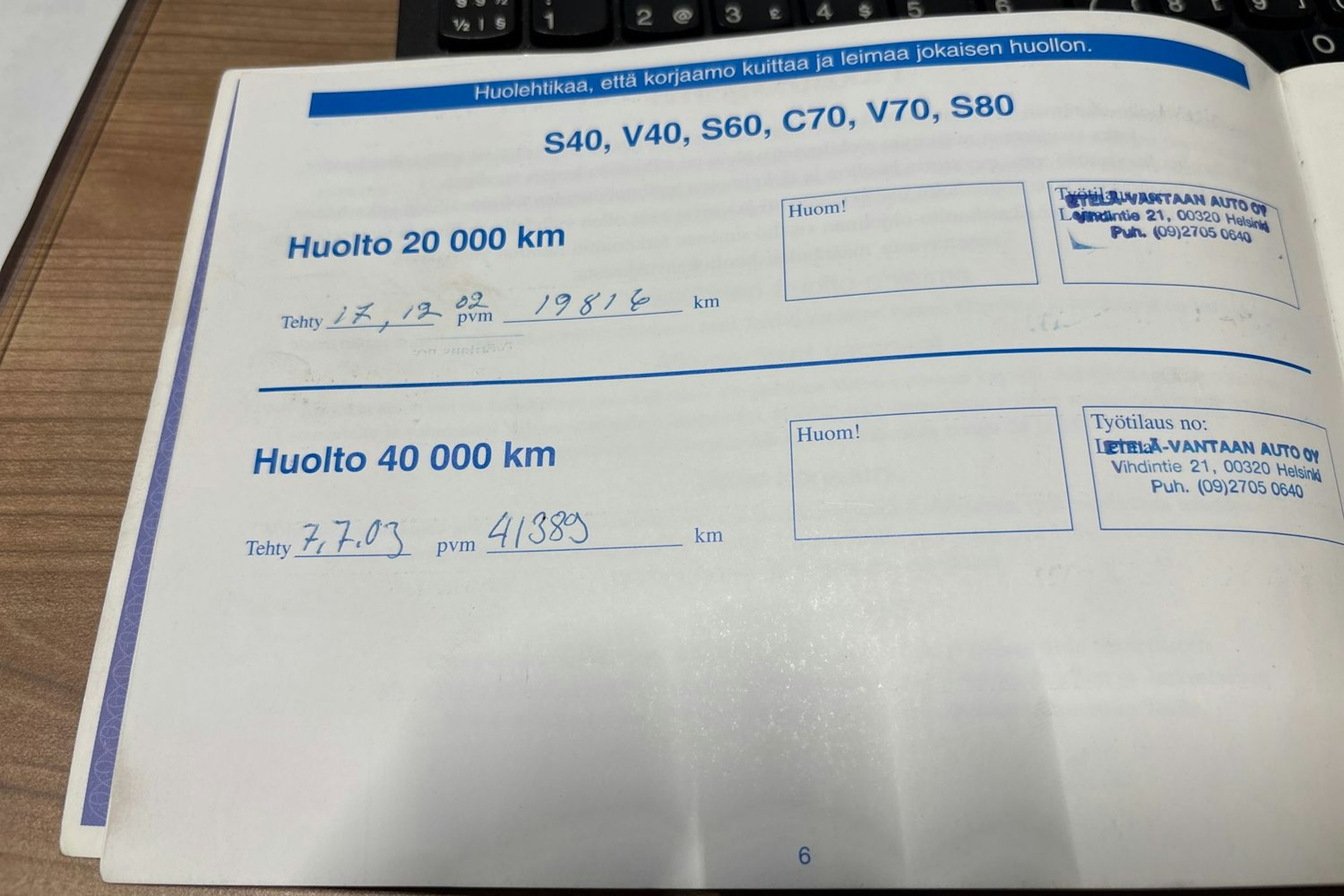 punainen Volvo S60 2002 kuva 19.