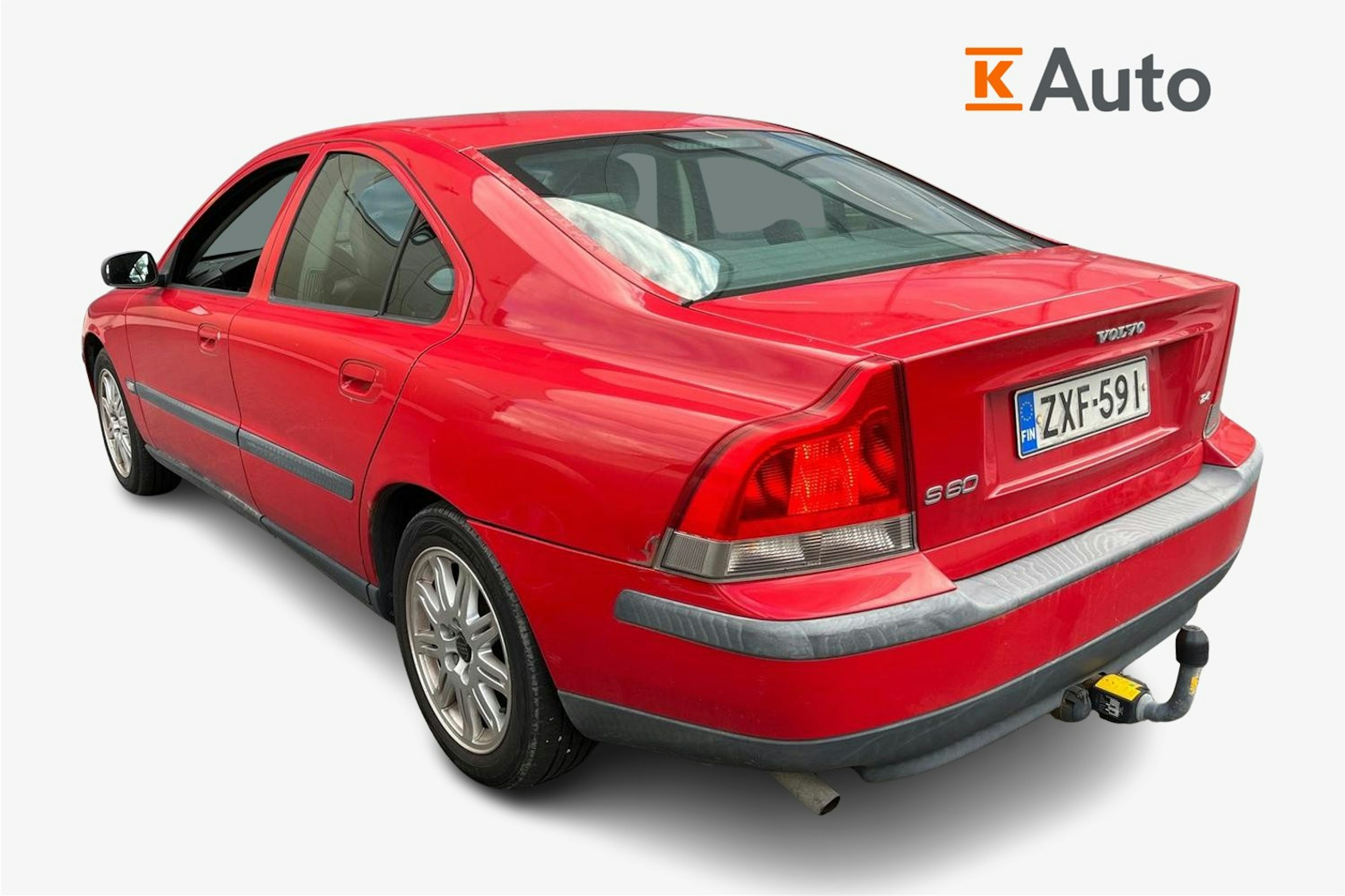 punainen Volvo S60 2003 kuva 2.