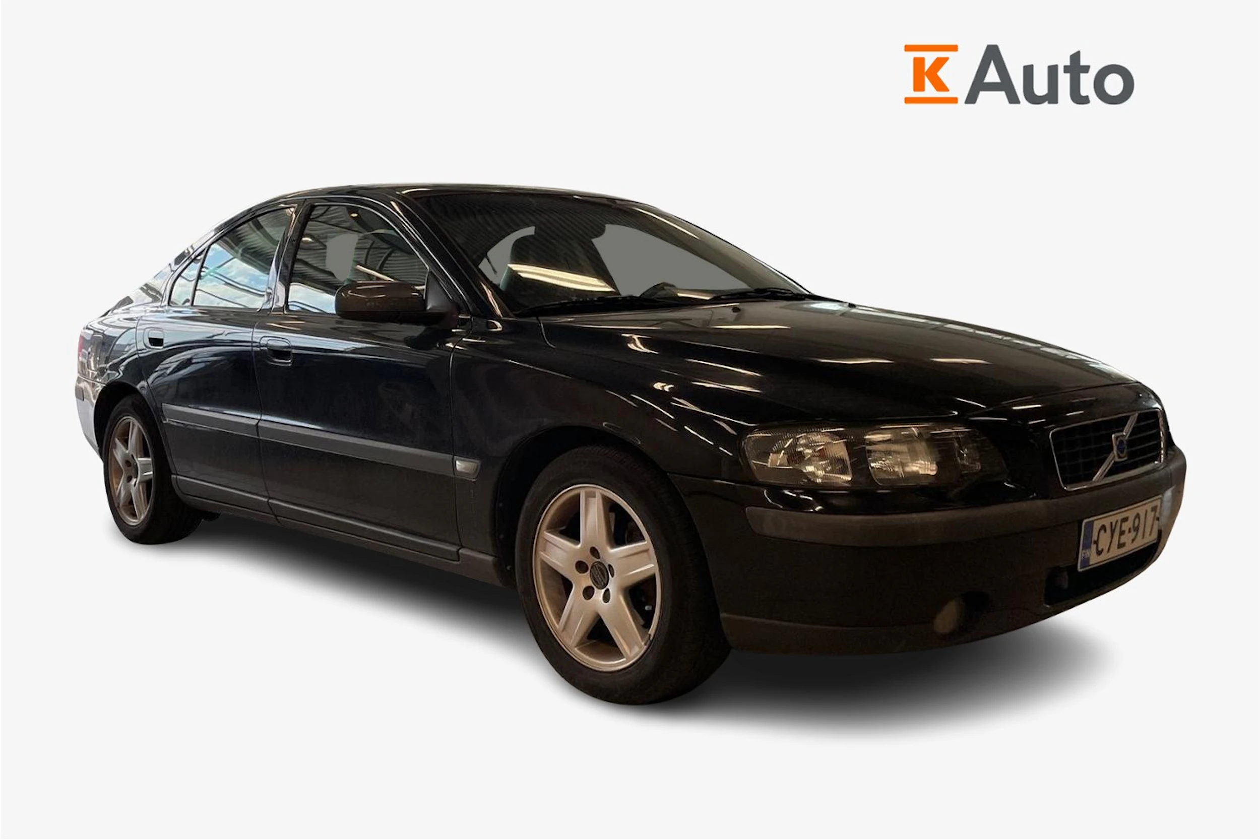 Musta Volvo S60 2004 kuva 1.