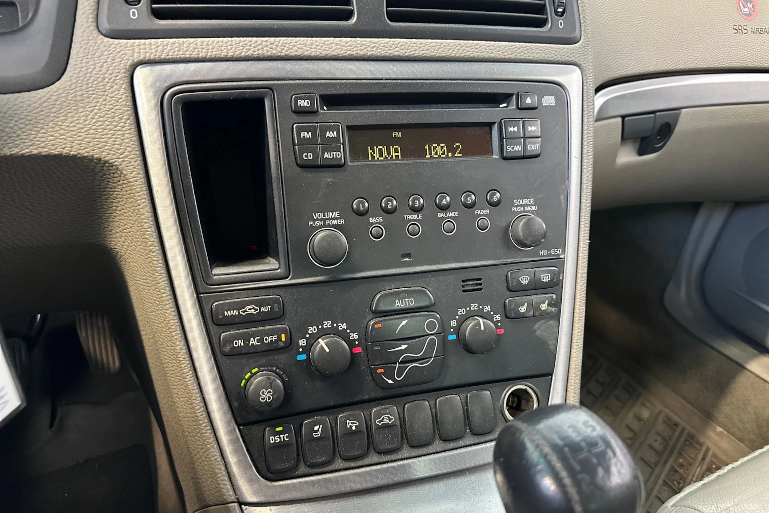 harmaa Volvo S60 2006 kuva 23.