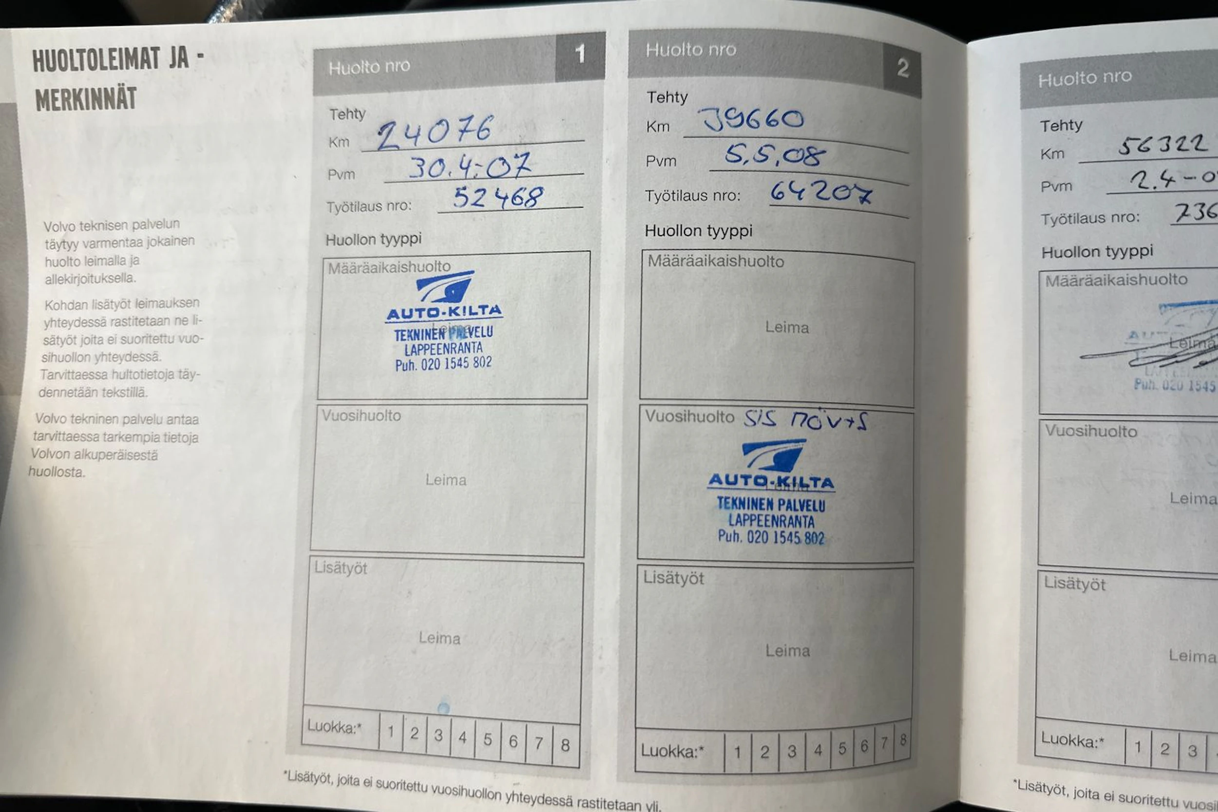 harmaa Volvo S60 2006 kuva 24.