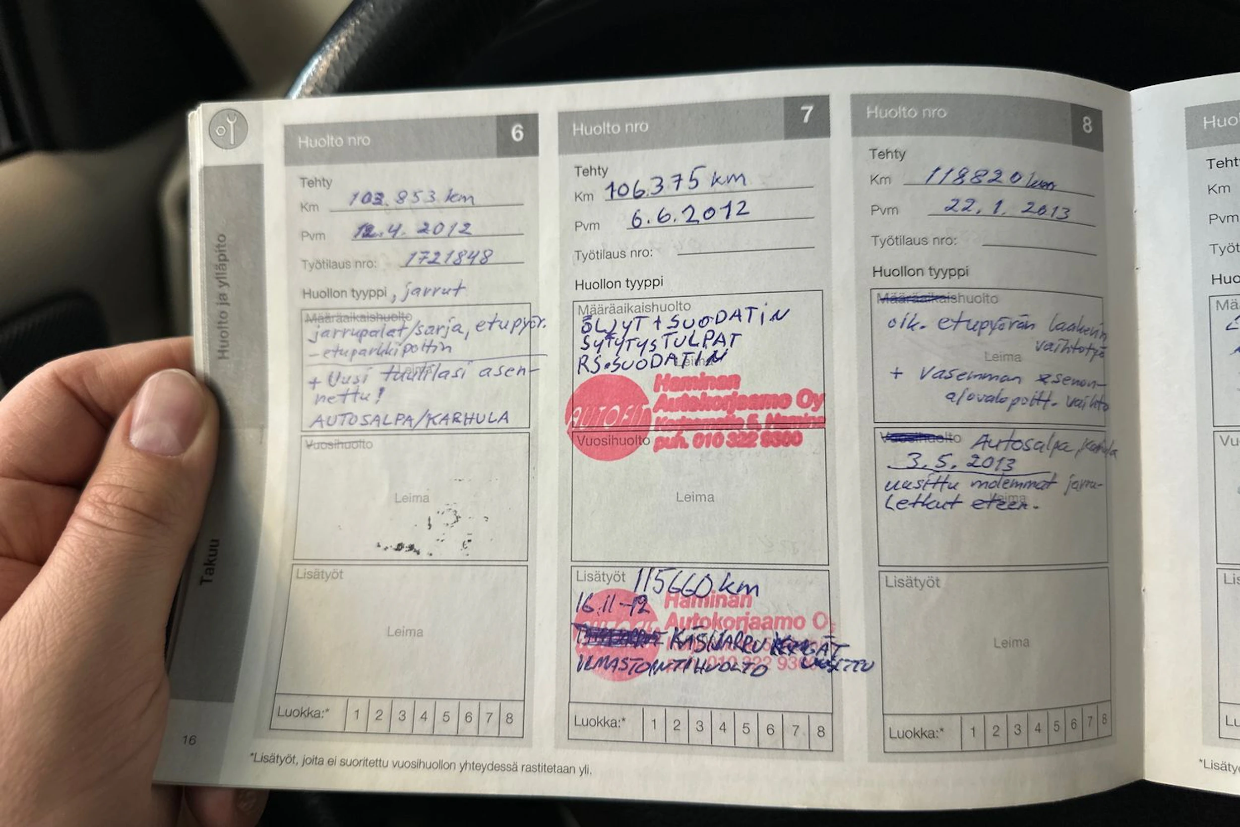 harmaa Volvo S60 2006 kuva 26.