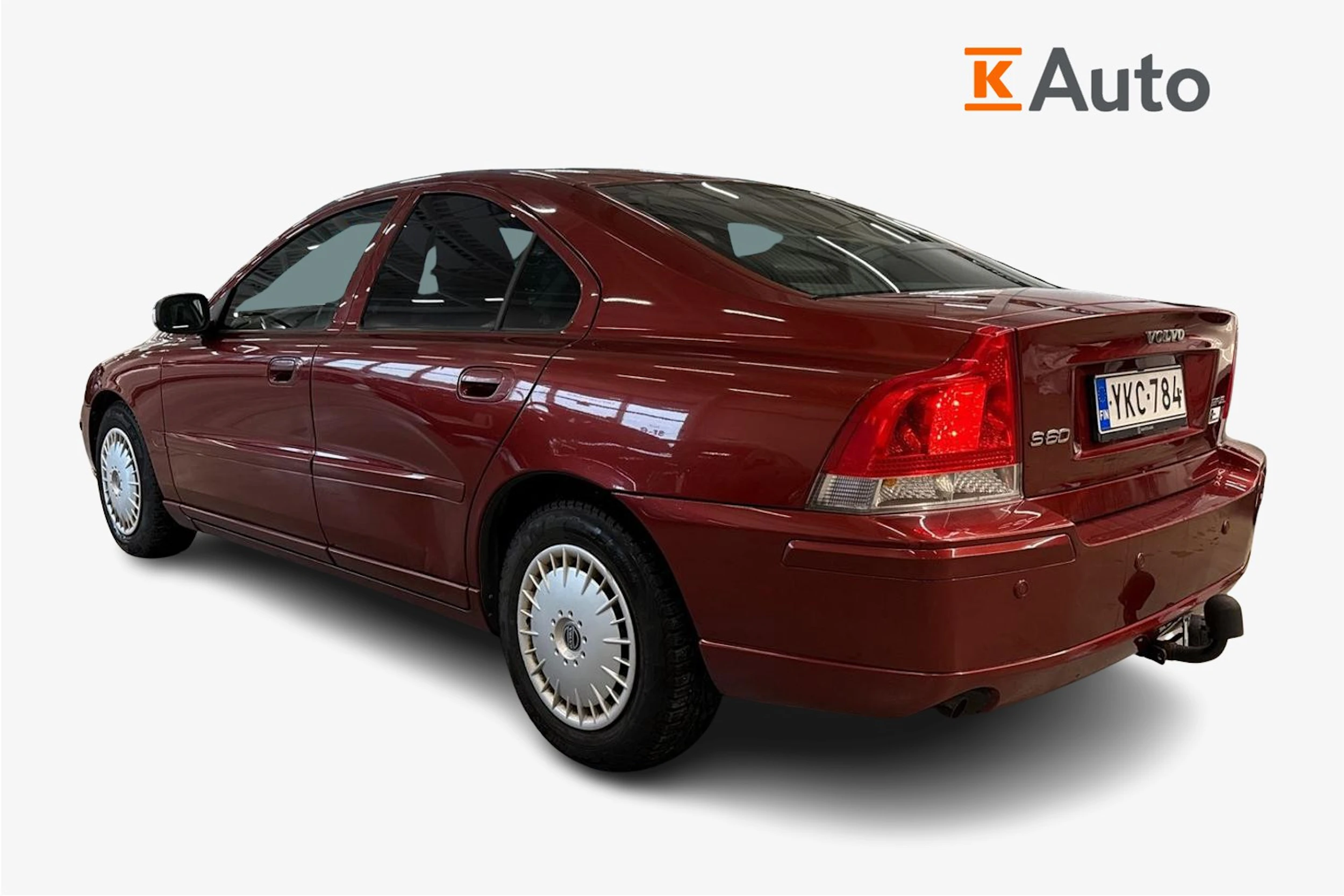 punainen Volvo S60 2007 kuva 2.