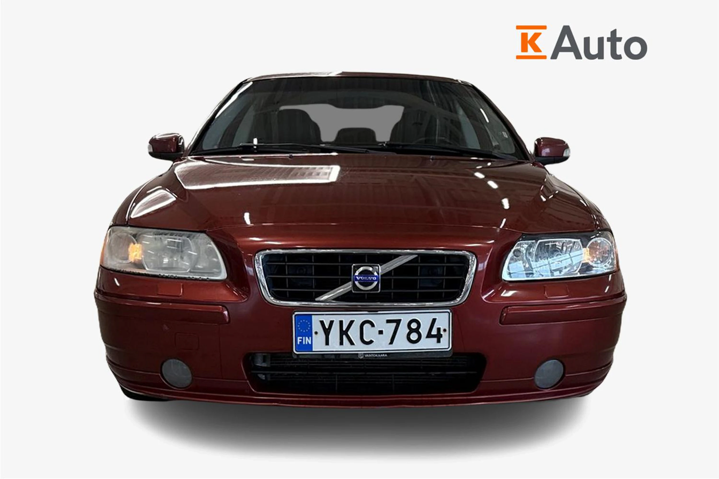punainen Volvo S60 2007 kuva 4.