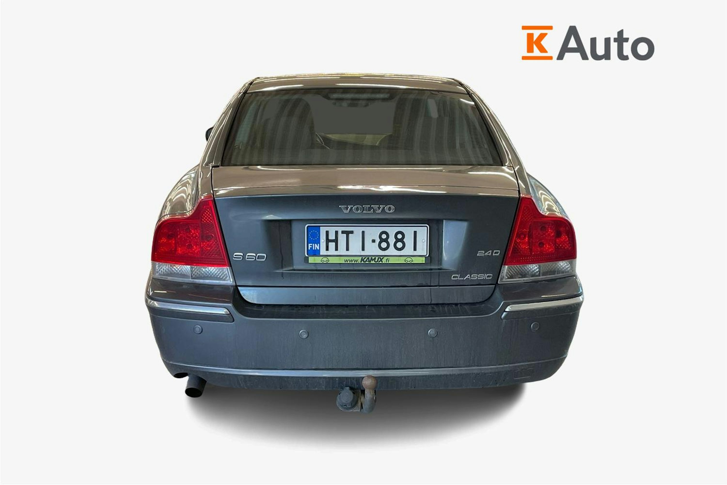 Harmaa Volvo S60 2008 kuva 3.