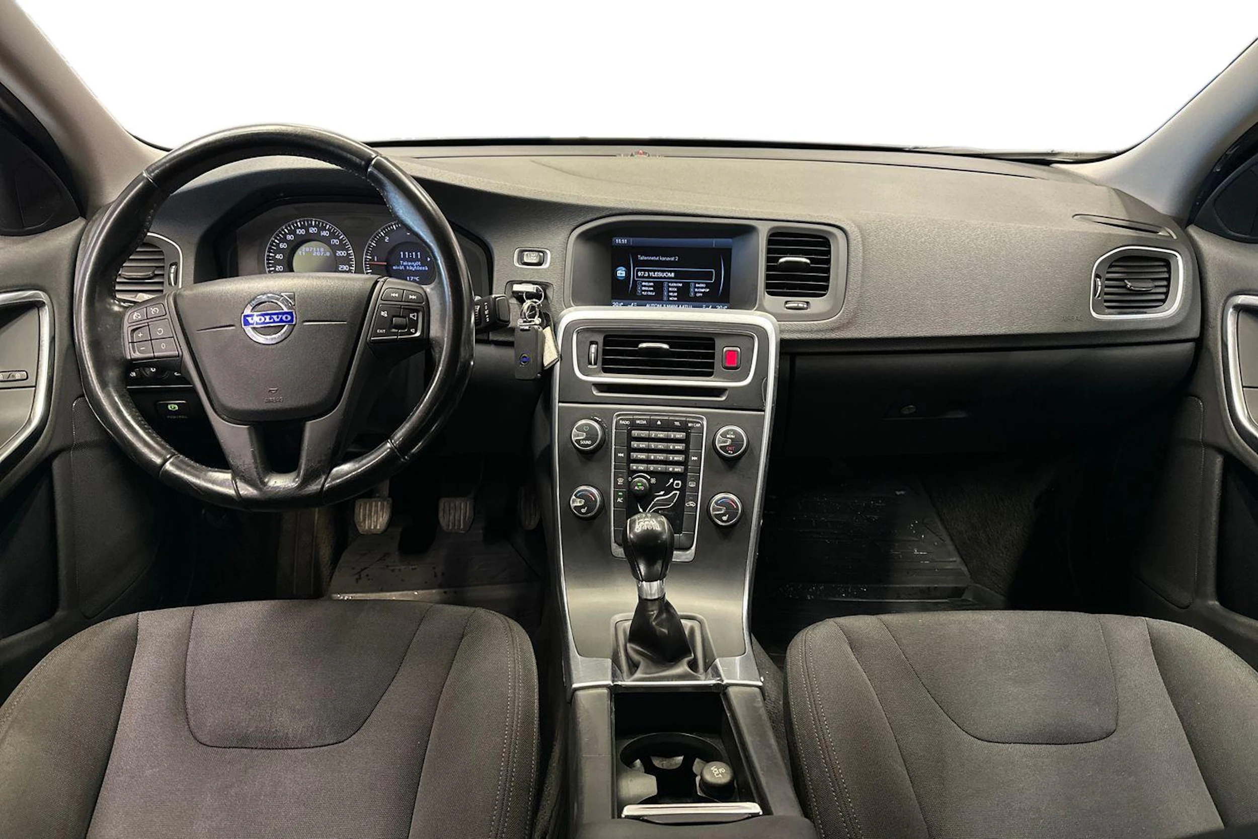musta Volvo S60 2011 kuva 9.