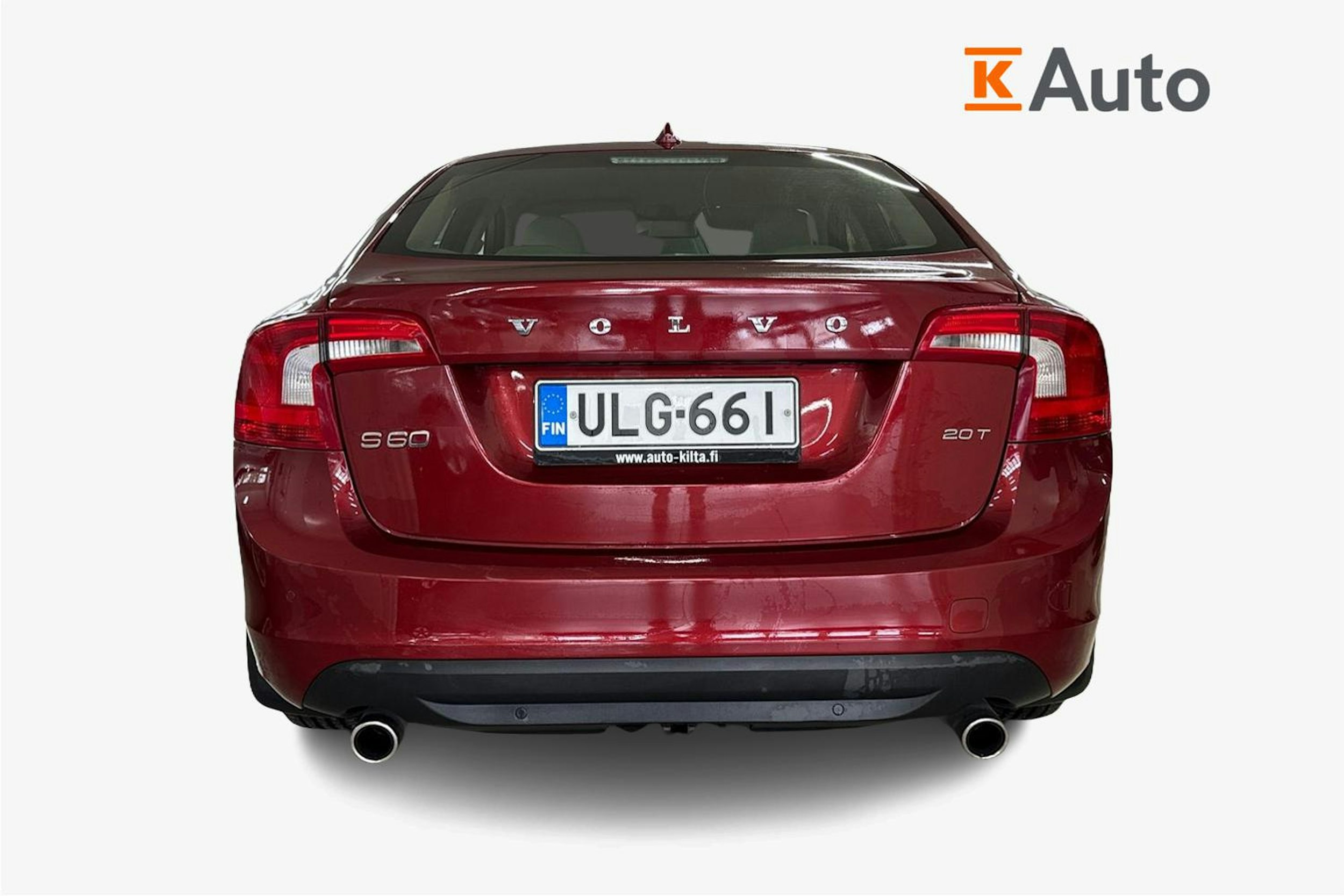 Punainen Volvo S60 2010 kuva 3.