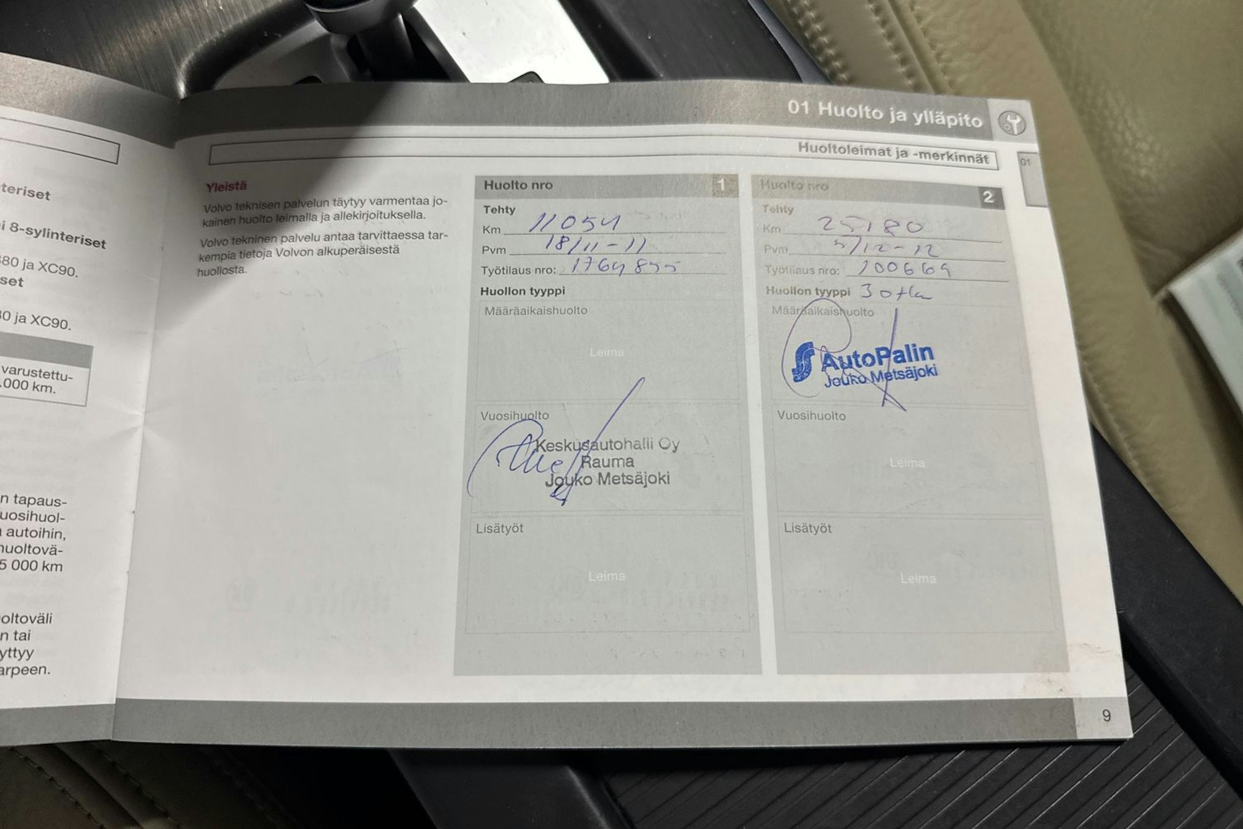 Punainen Volvo S60 2010 kuva 31.