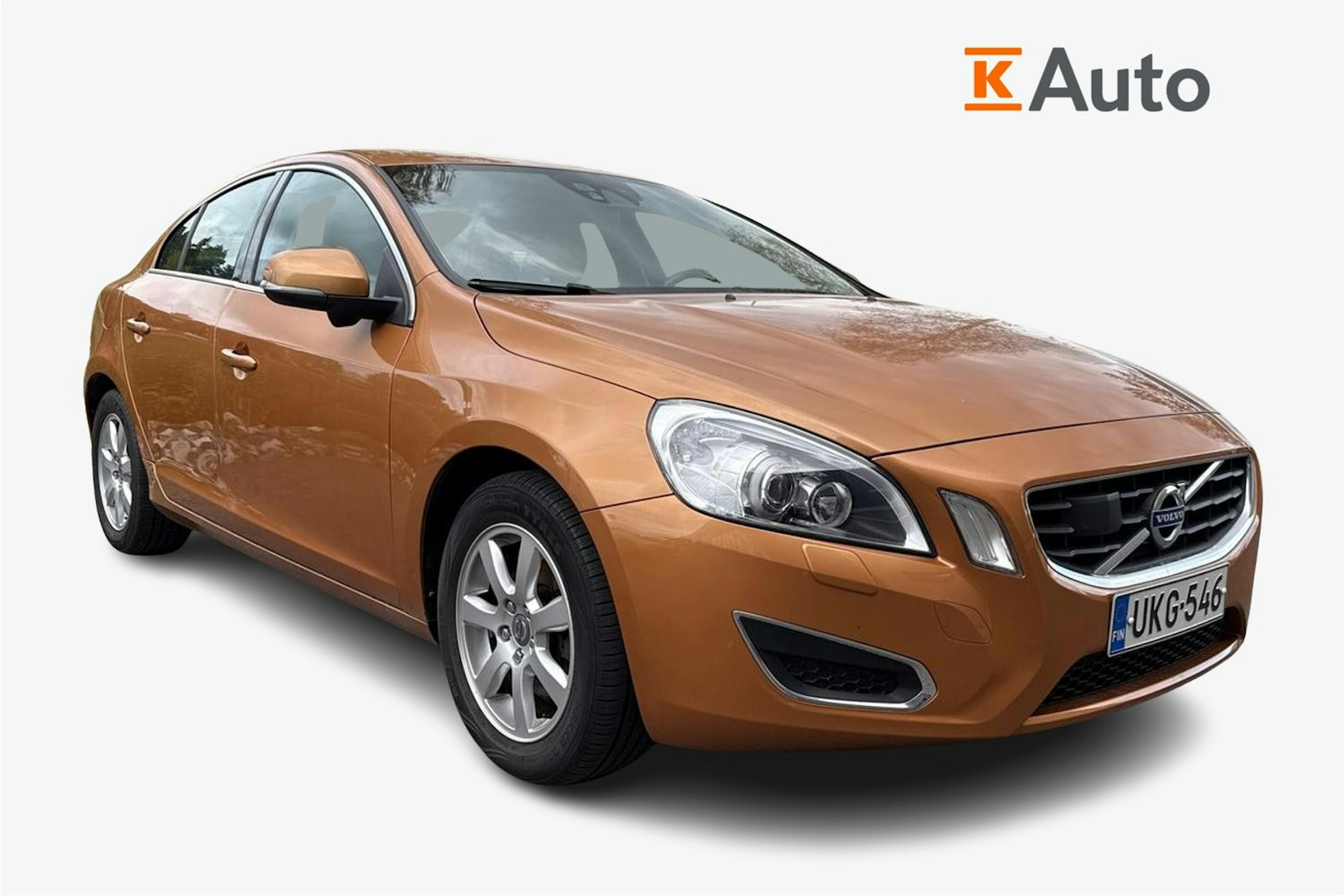 oranssi Volvo S60 2011 kuva 1.