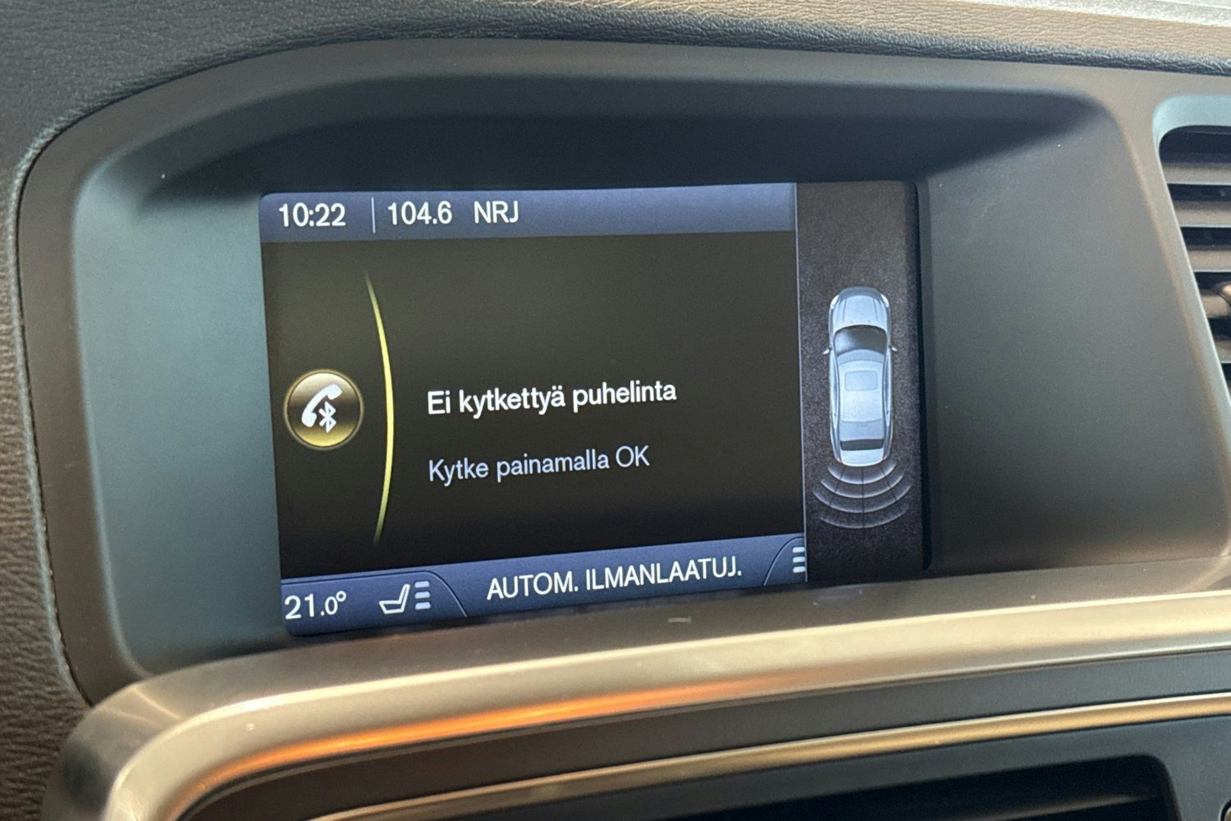 oranssi Volvo S60 2011 kuva 20.