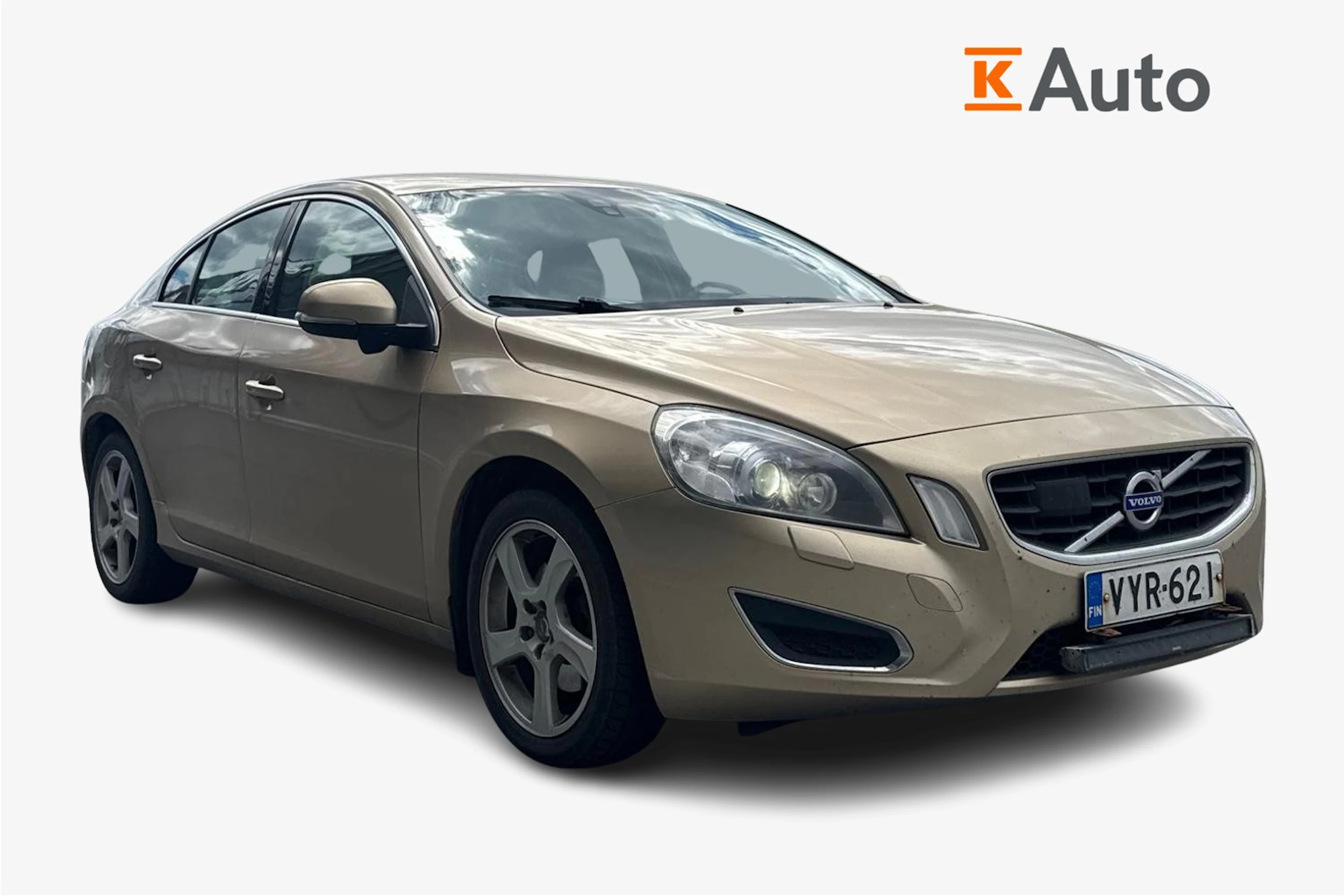 ruskea (beige) Volvo S60 2011 kuva 1.