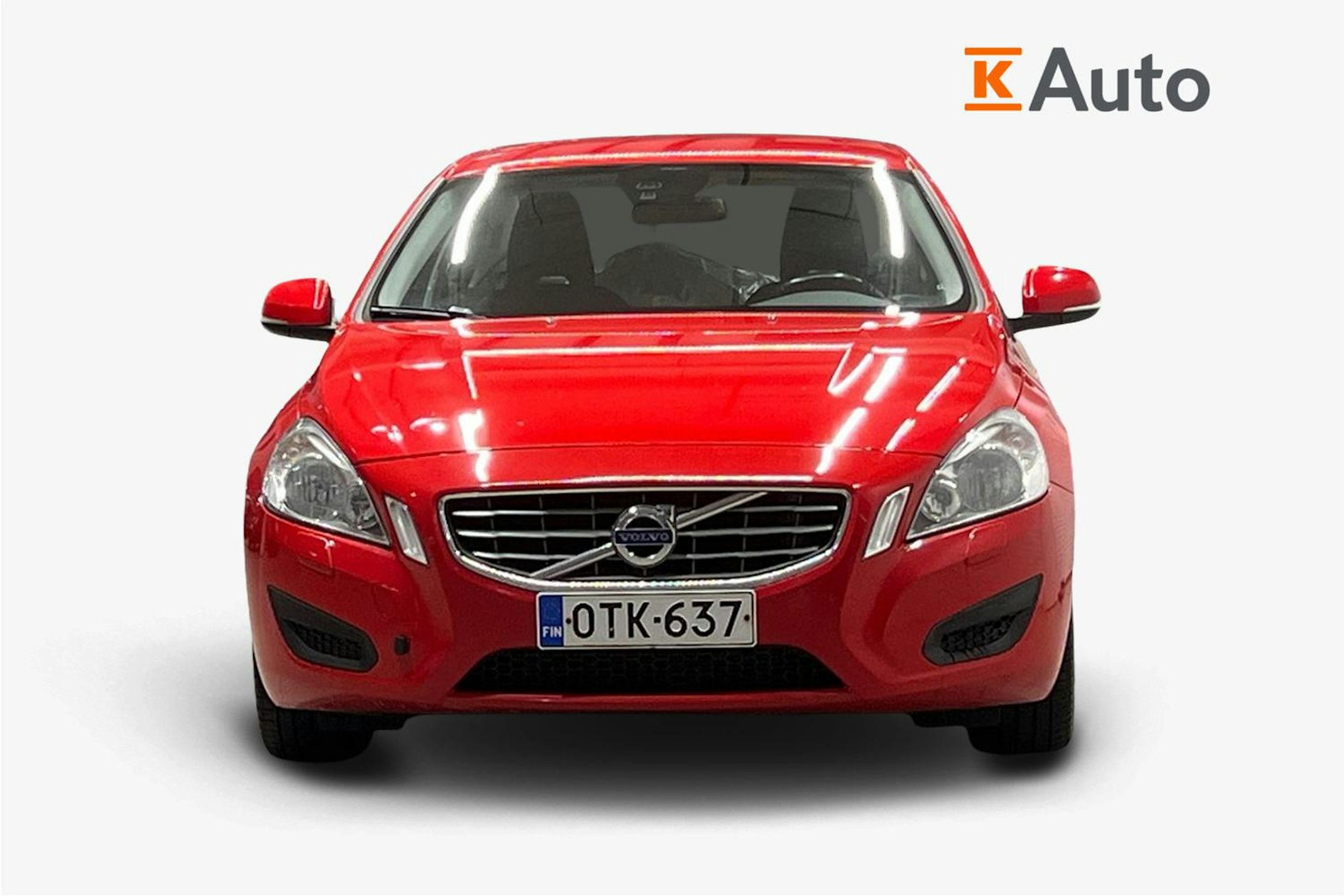 Punainen Volvo S60 2012 kuva 5.