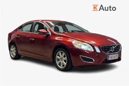 punainen Volvo S60 2013 kuva 1.