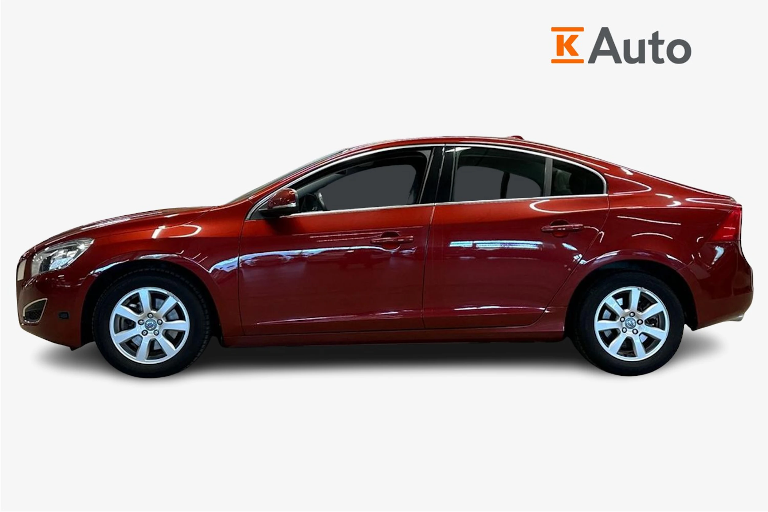 punainen Volvo S60 2013 kuva 5.
