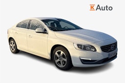valkoinen Volvo S60 2014 kuva 1.