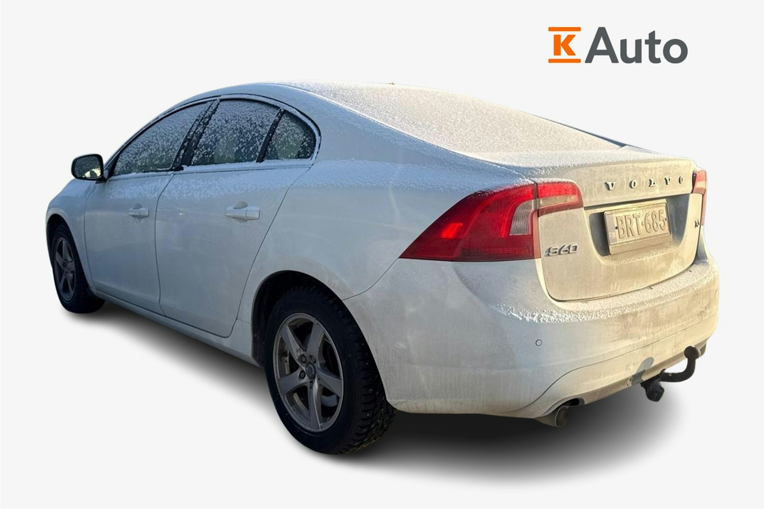 valkoinen Volvo S60 2014 kuva 2.