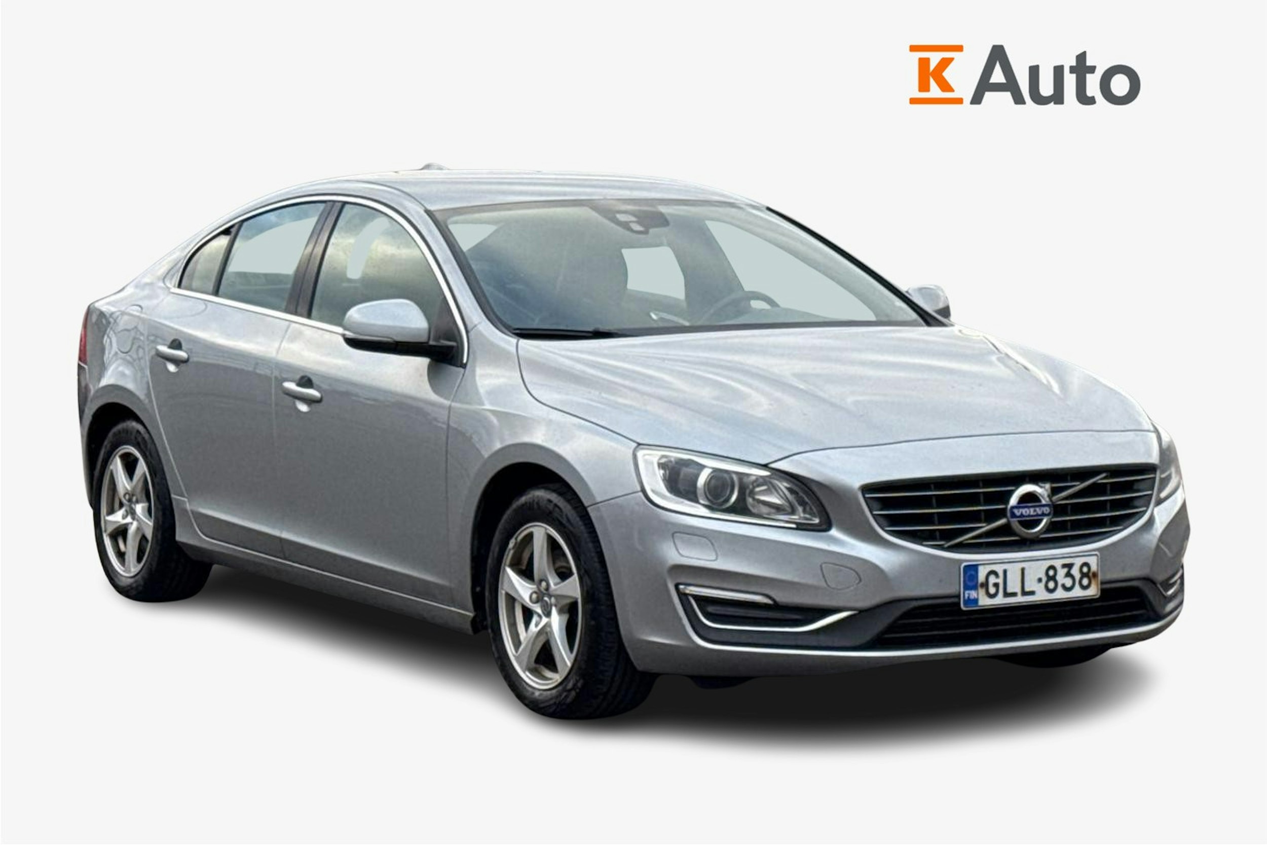 harmaa Volvo S60 2015 kuva 1.